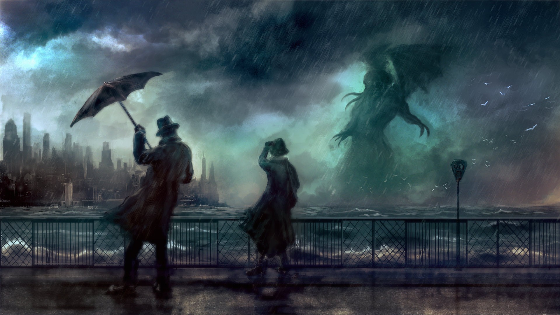 1920x1080 ... artwork cthulhu wallpapers hd desktop and mobile backgrounds ...