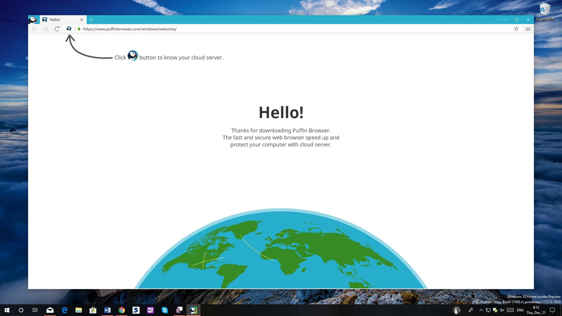 1920x1080 Puffin Web Browser on Windows 10