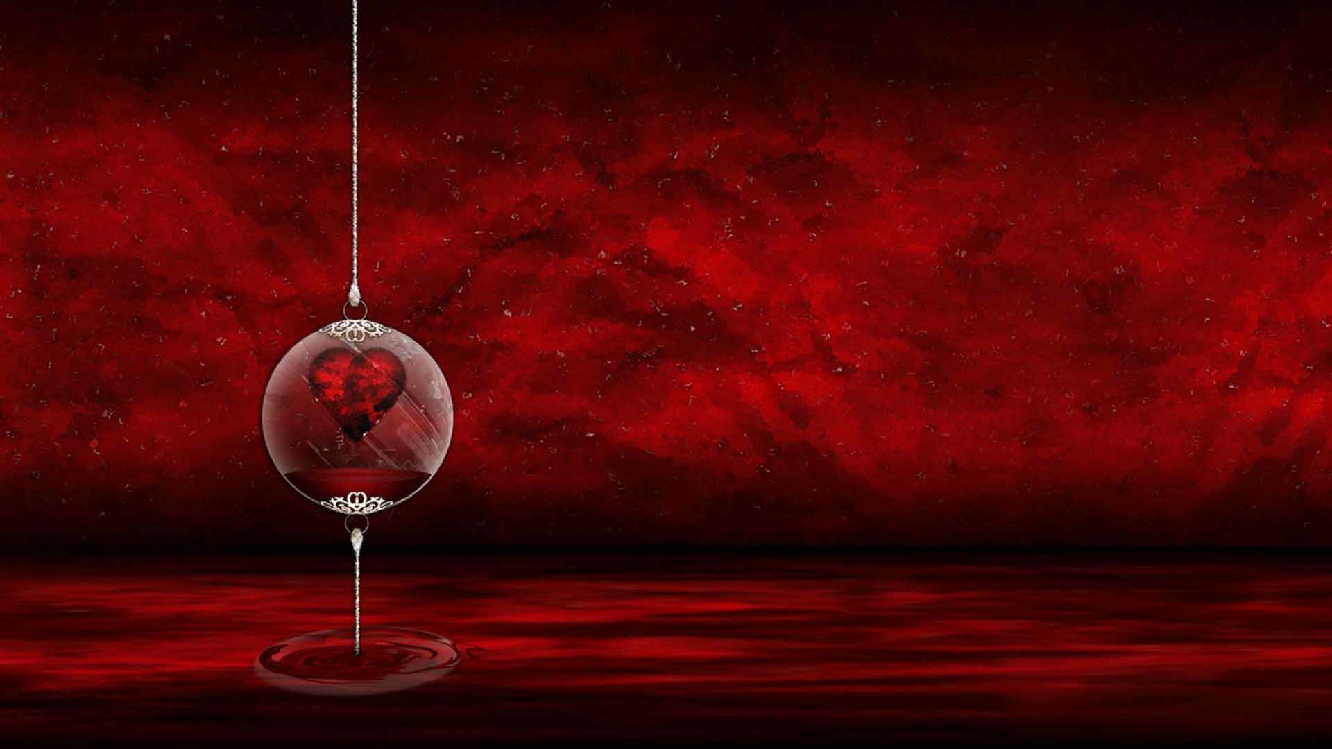 1920x1080 Red bloody heart widescreen 1080p wide love pictures