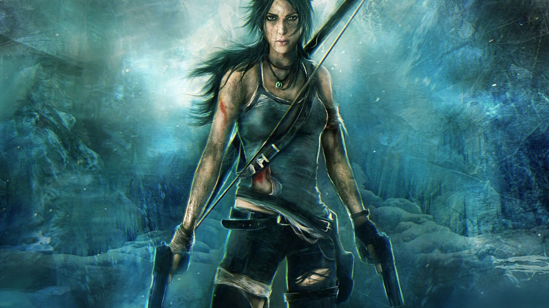 angelina jolie lara croft wallpaper