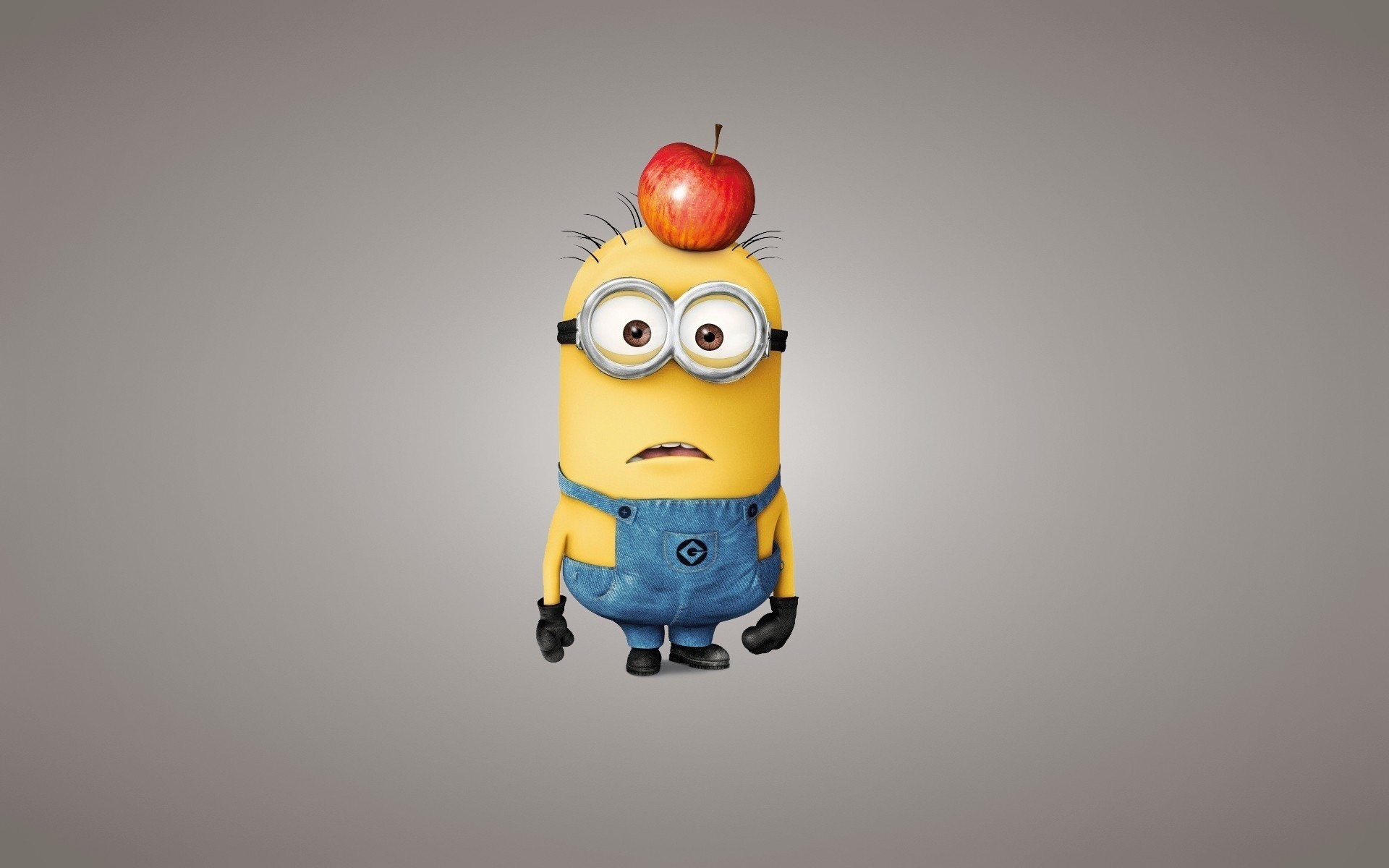 1920x1200 ep apple despicable me 2 views yellow light background