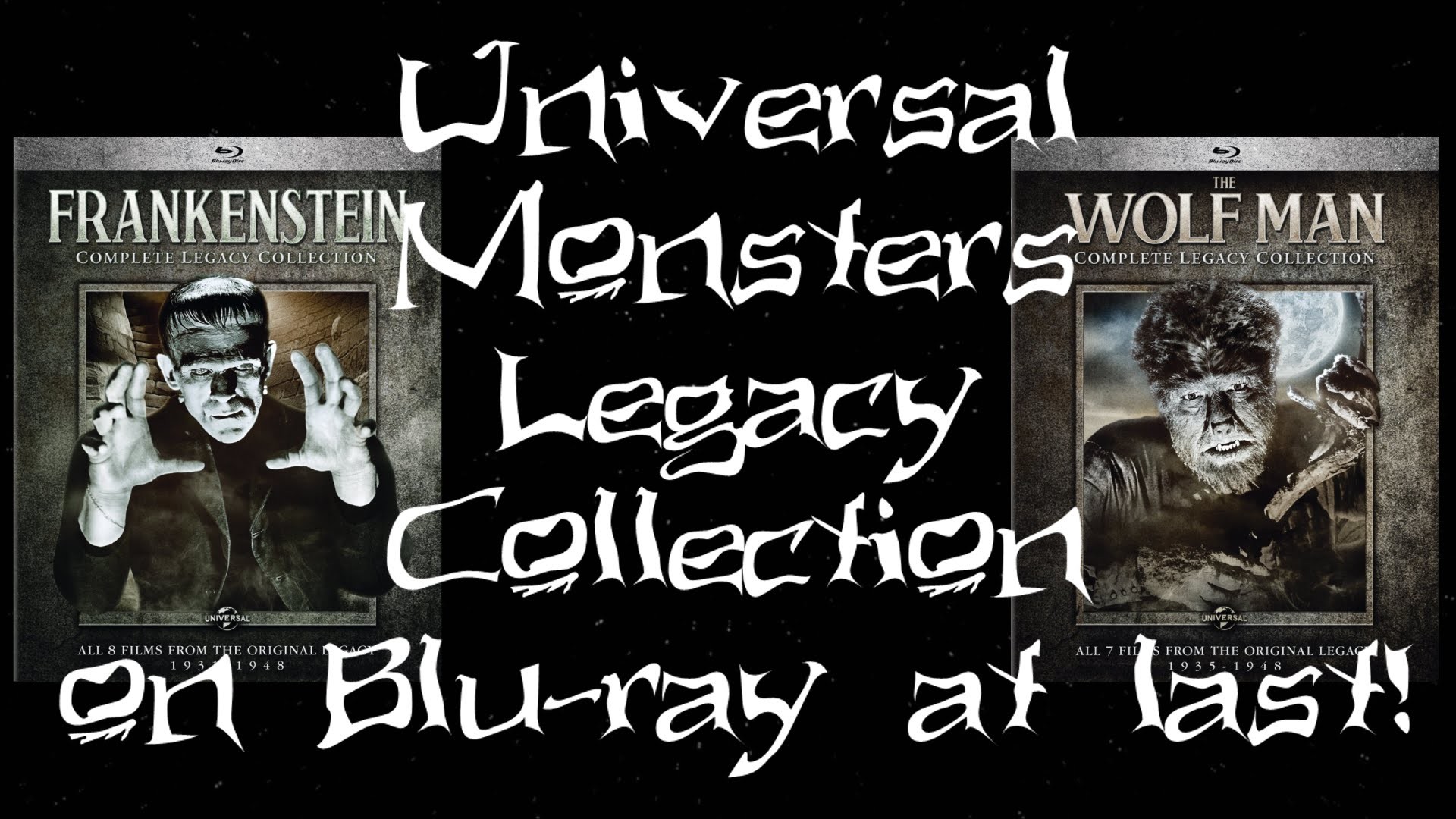 1920x1080 Universal Monsters Legacy Collection on Blu-ray AT LAST!