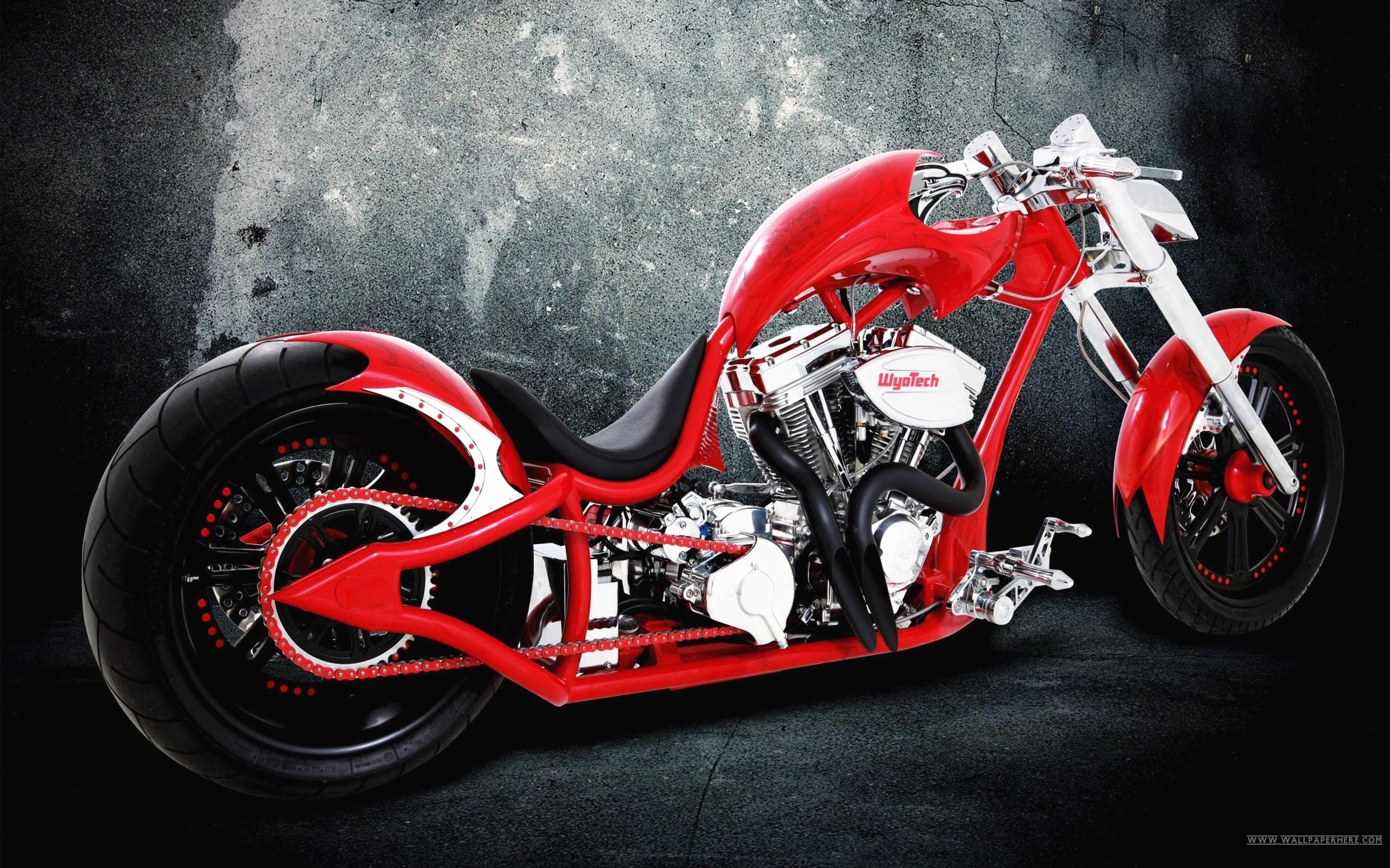 2560x1600 View Of Red Motorcycle Desktop Wallpaper Wallpapers : Hd Car .