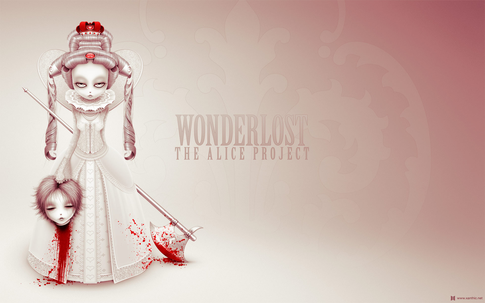 1920x1200 Wonderlost: Queen of Hearts WP by xanthic ...