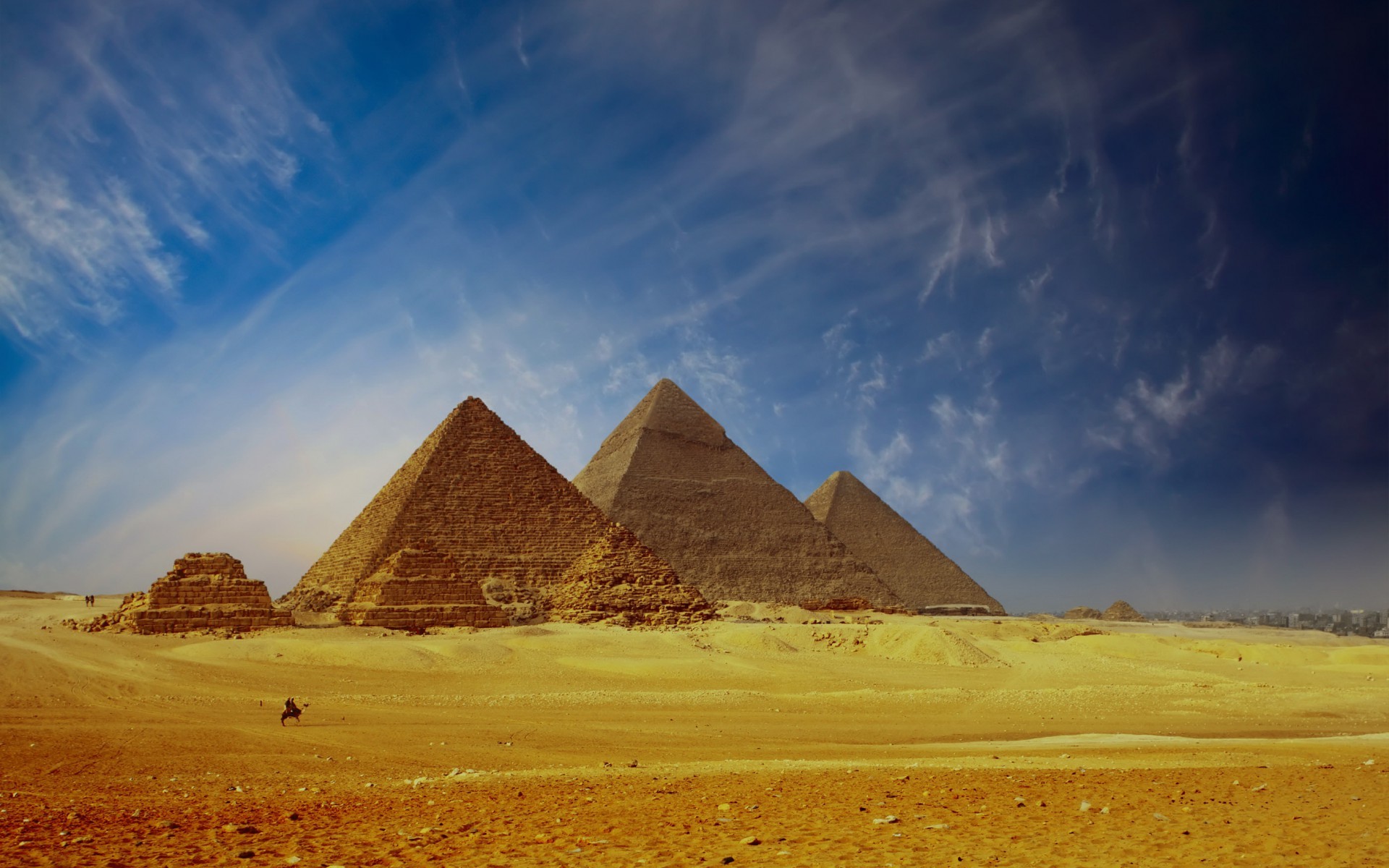 1920x1200 Image: Pyramids Of Giza Cairo Egypt wallpapers and stock photos. Â«