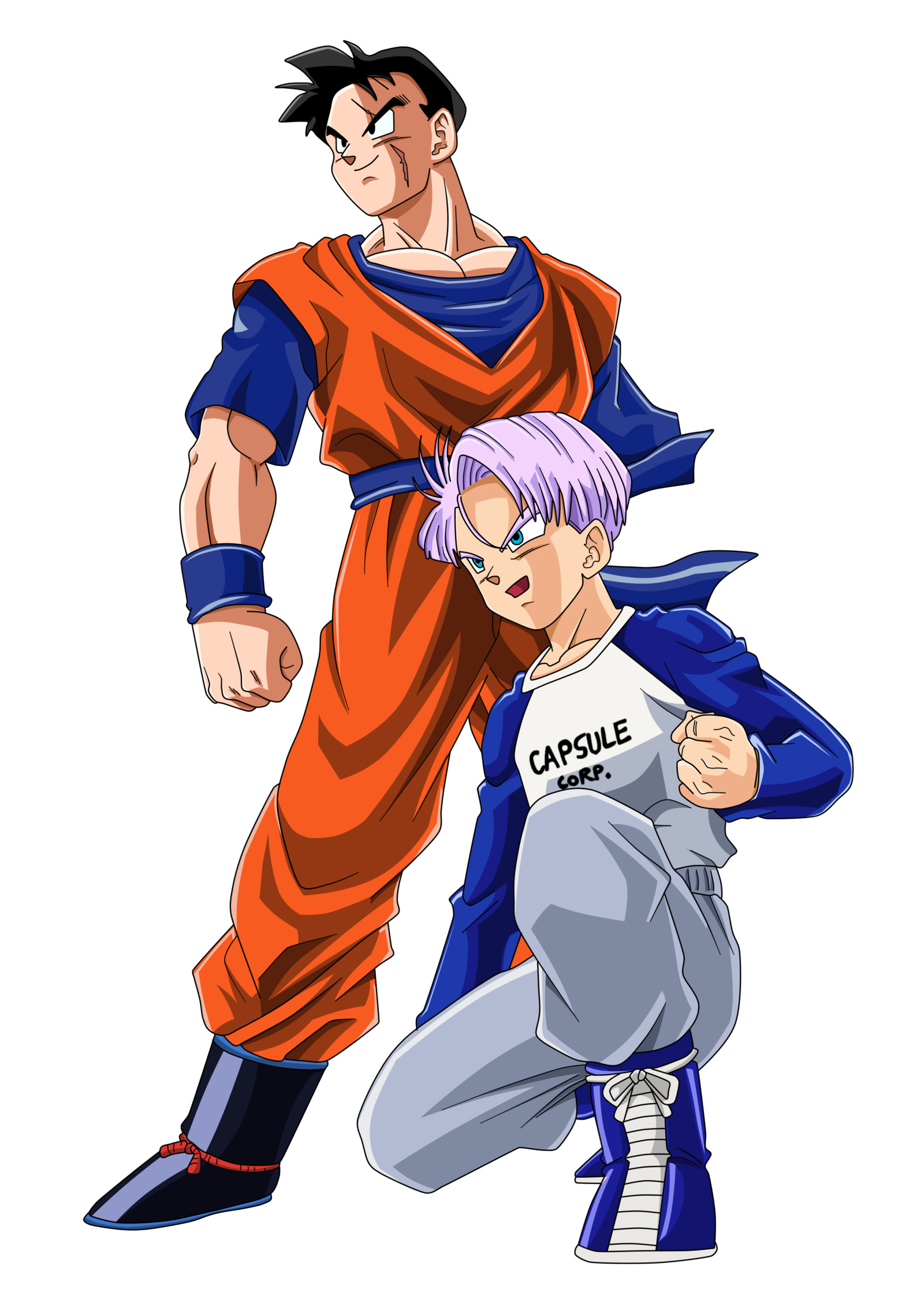 1600x2252 Future Gohan and Trunks Color by BoScha196 on DeviantArt - Visit now for 3D  Dragon Ball