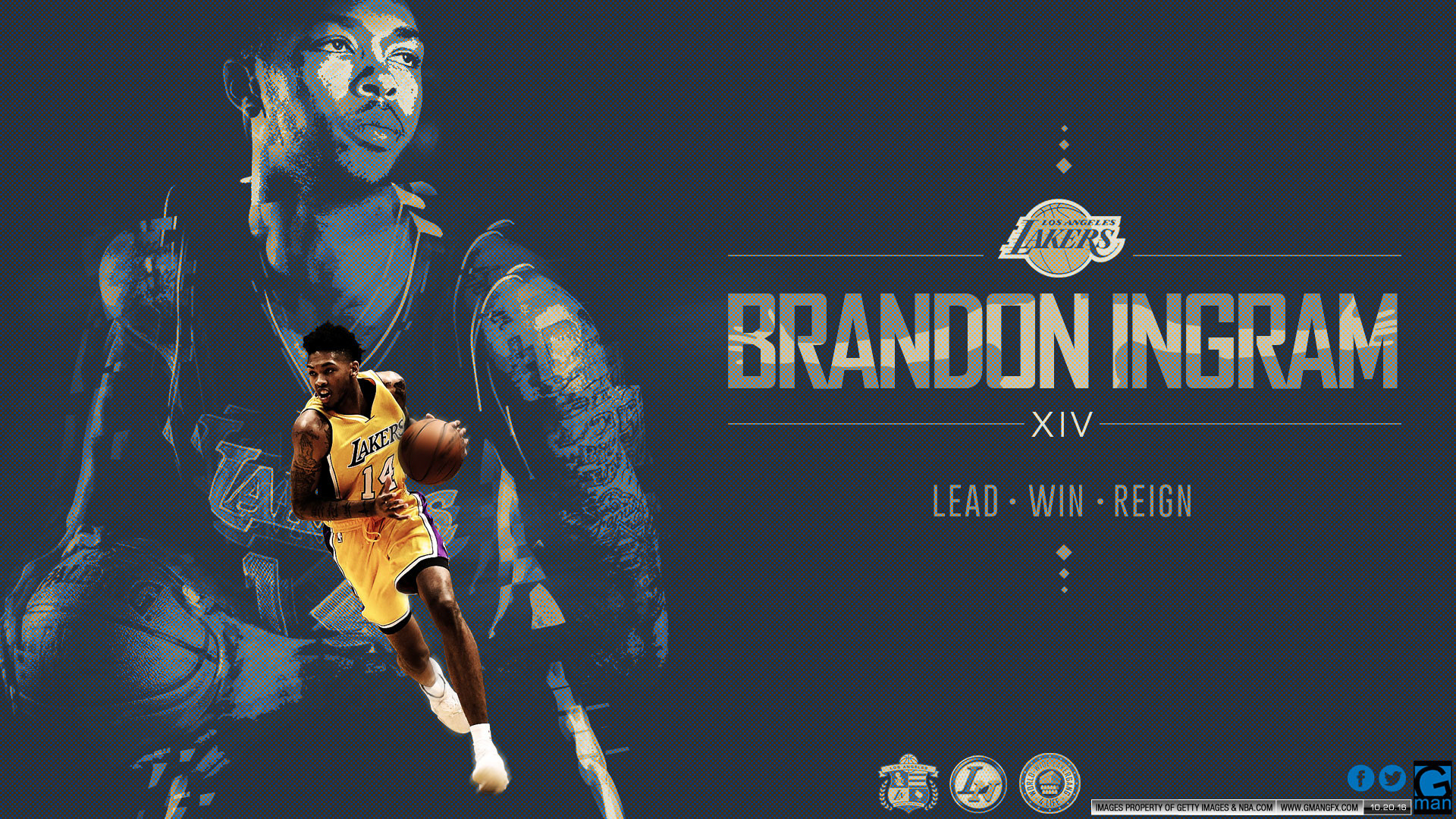 1920x1080 Brandon Ingram Lakers  Wallpaper