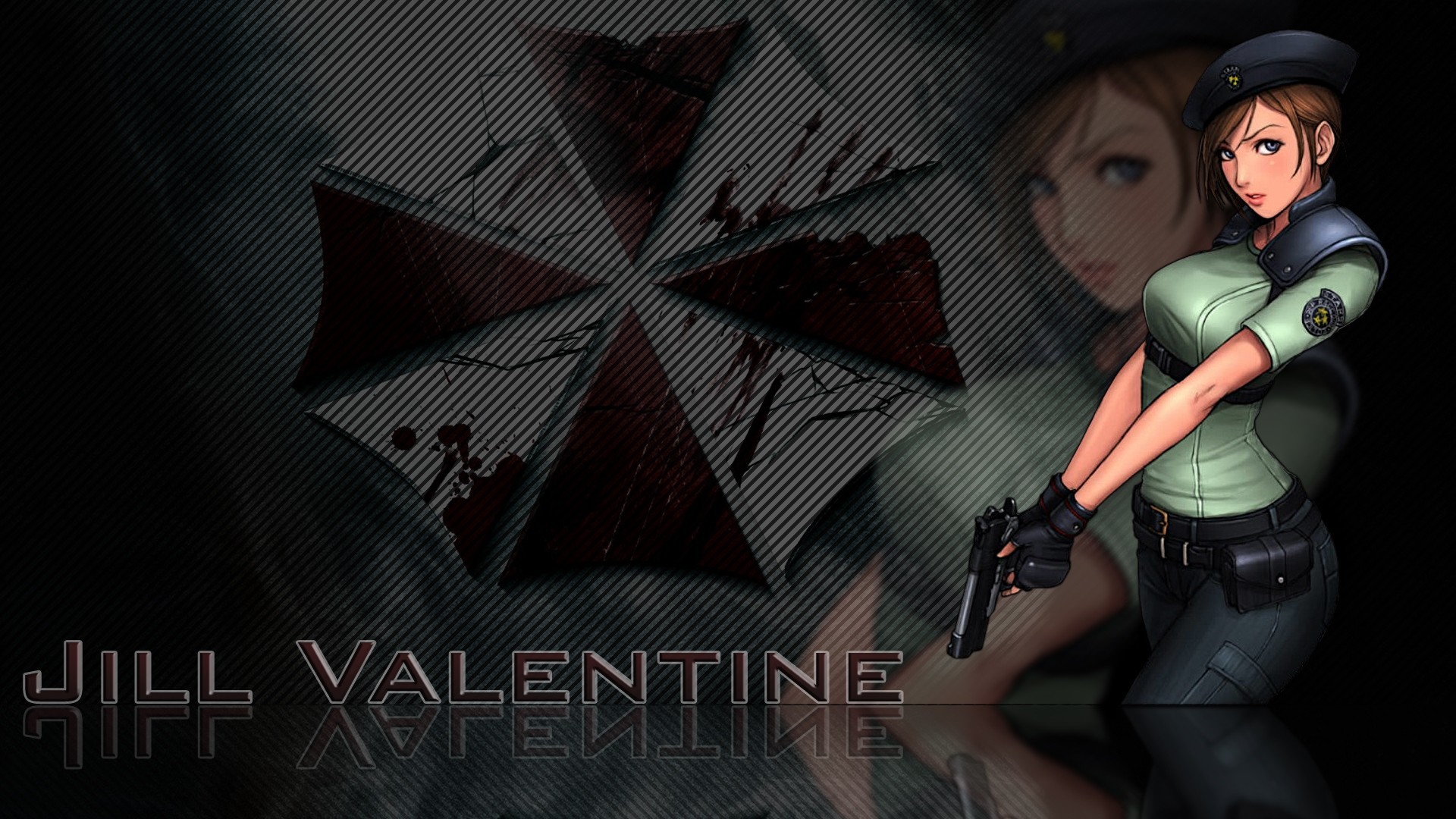 1920x1080 2375x1647 Image Resident Evil 3 jill valentine Carlos Oliveira Games Girls