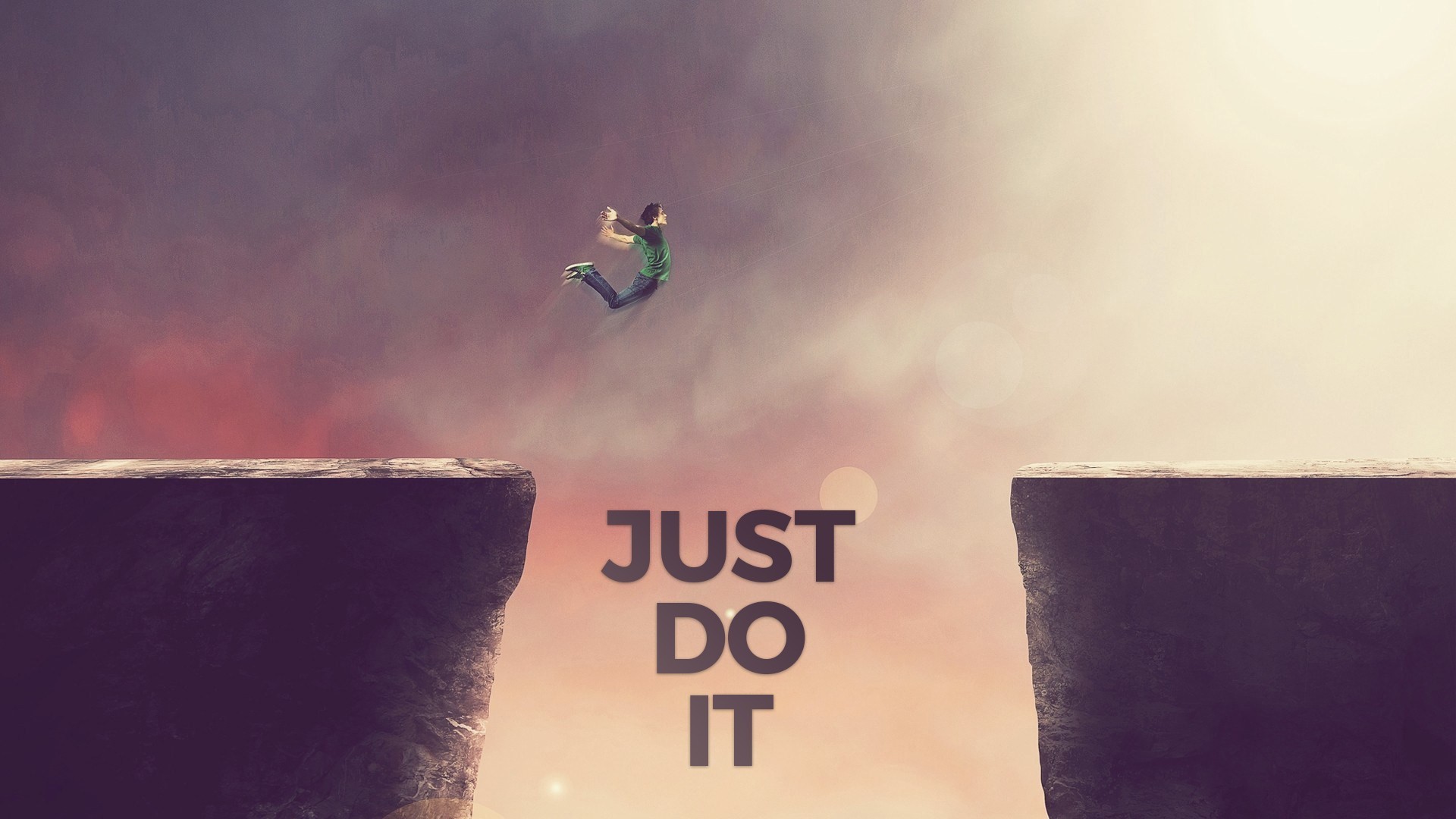1920x1080 #Nike, #jumping, #motivational, wallpaper
