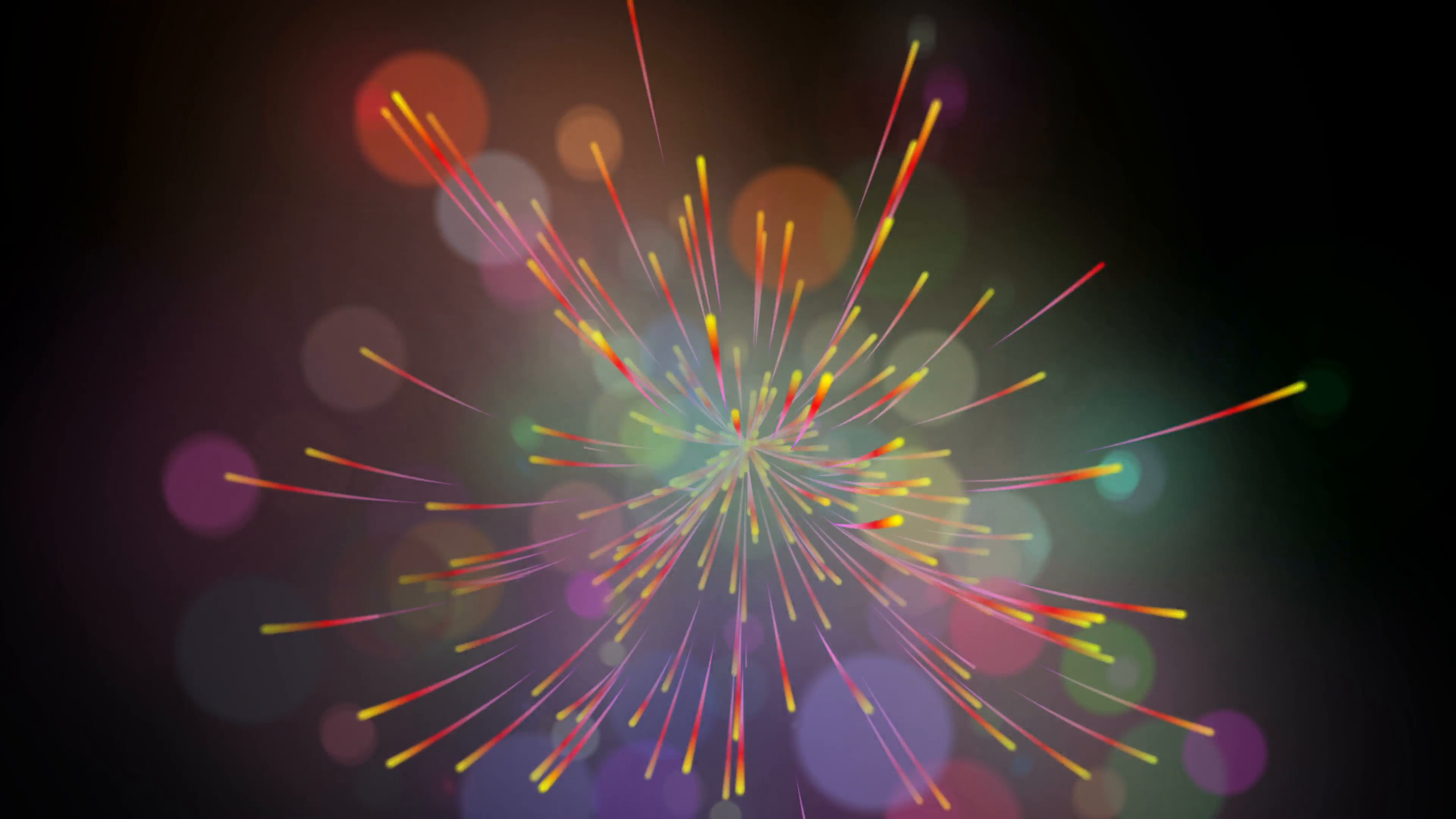 3840x2160 Motion Fireworks Flares Explosion Background Motion Background - VideoBlocks