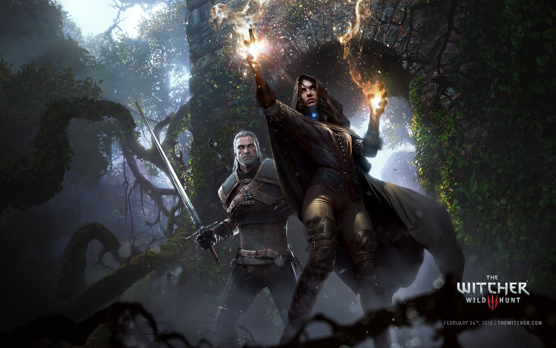 1920x1200 The Witcher 3 Wallpaper HD 47268