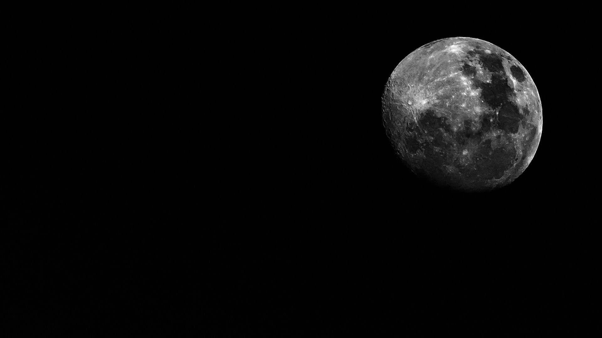1920x1080 Moon Background