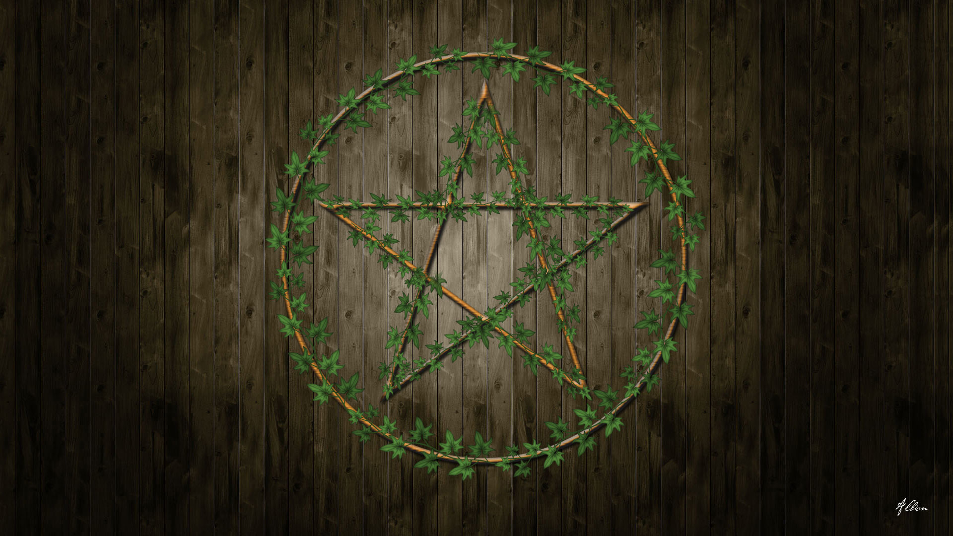1920x1080 ... Pentagram Wallpaper by The-Pagan-Gallery