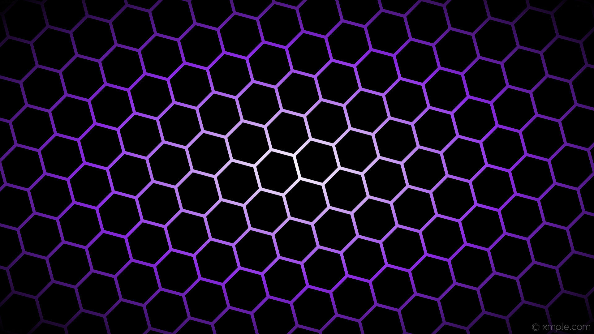1920x1080  wallpaper black glow hexagon white purple gradient blue violet  #000000 #ffffff #8a2be2 diagonal