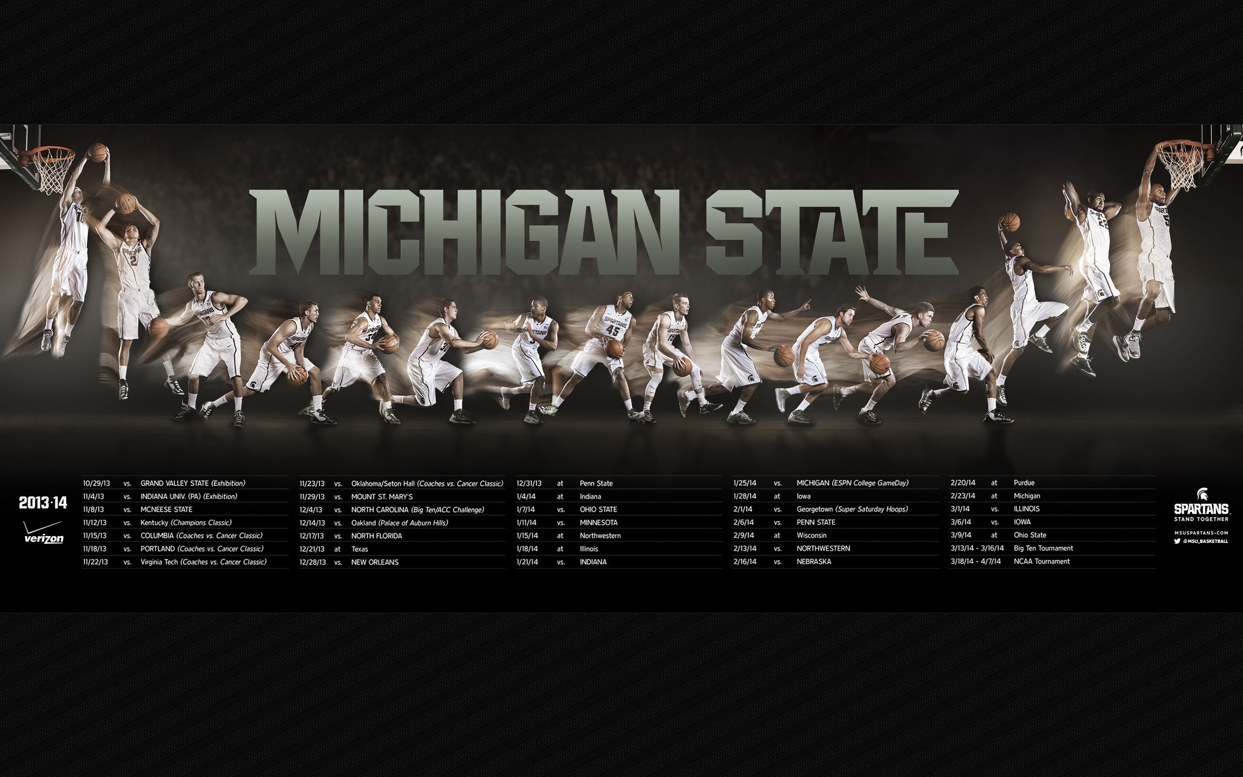 2560x1600 Michigan State Basketball Wallpapers by Doris Phillips #3