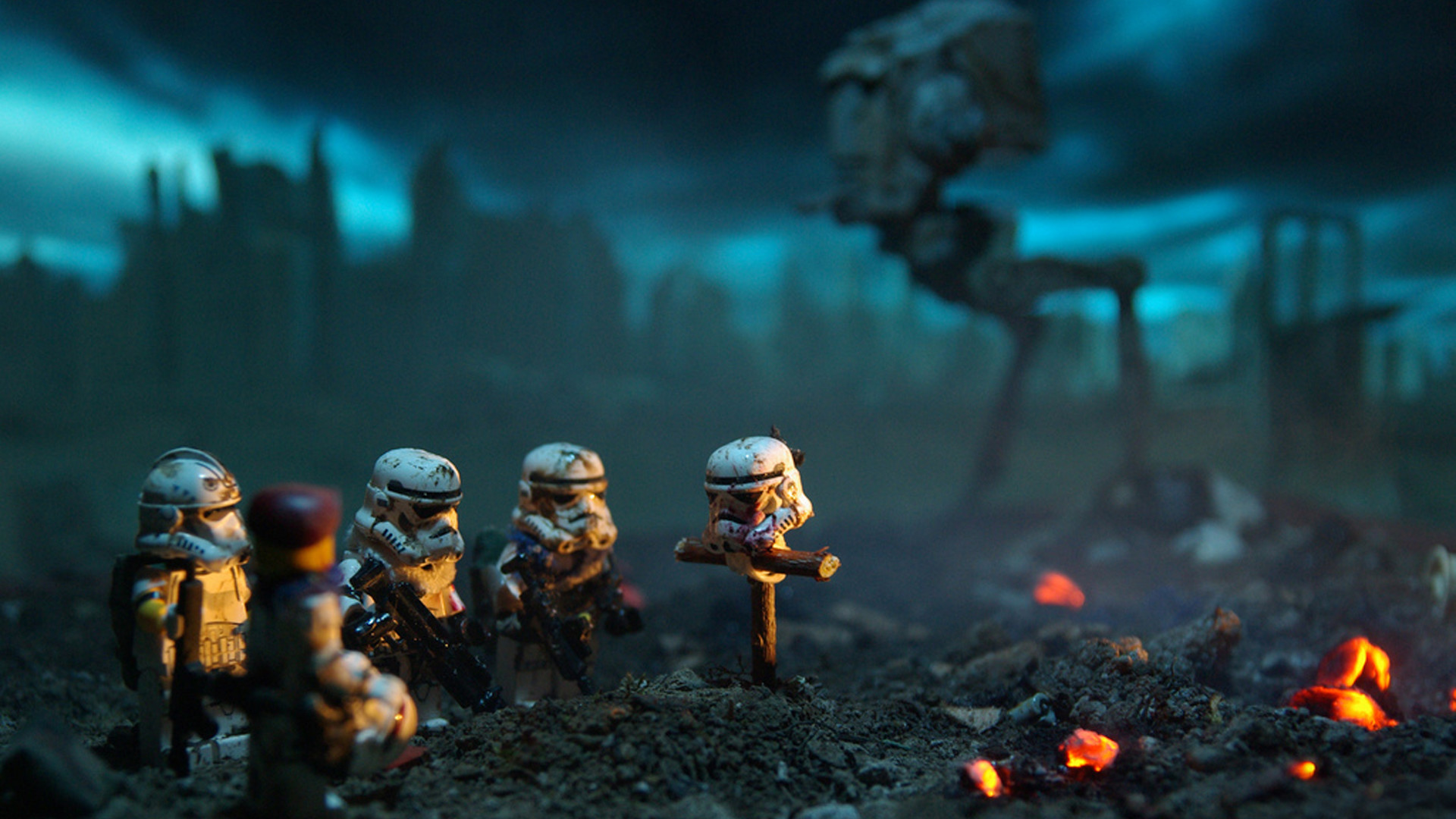 1920x1080 Lego Star Wars Stormtroopers Wallpaper