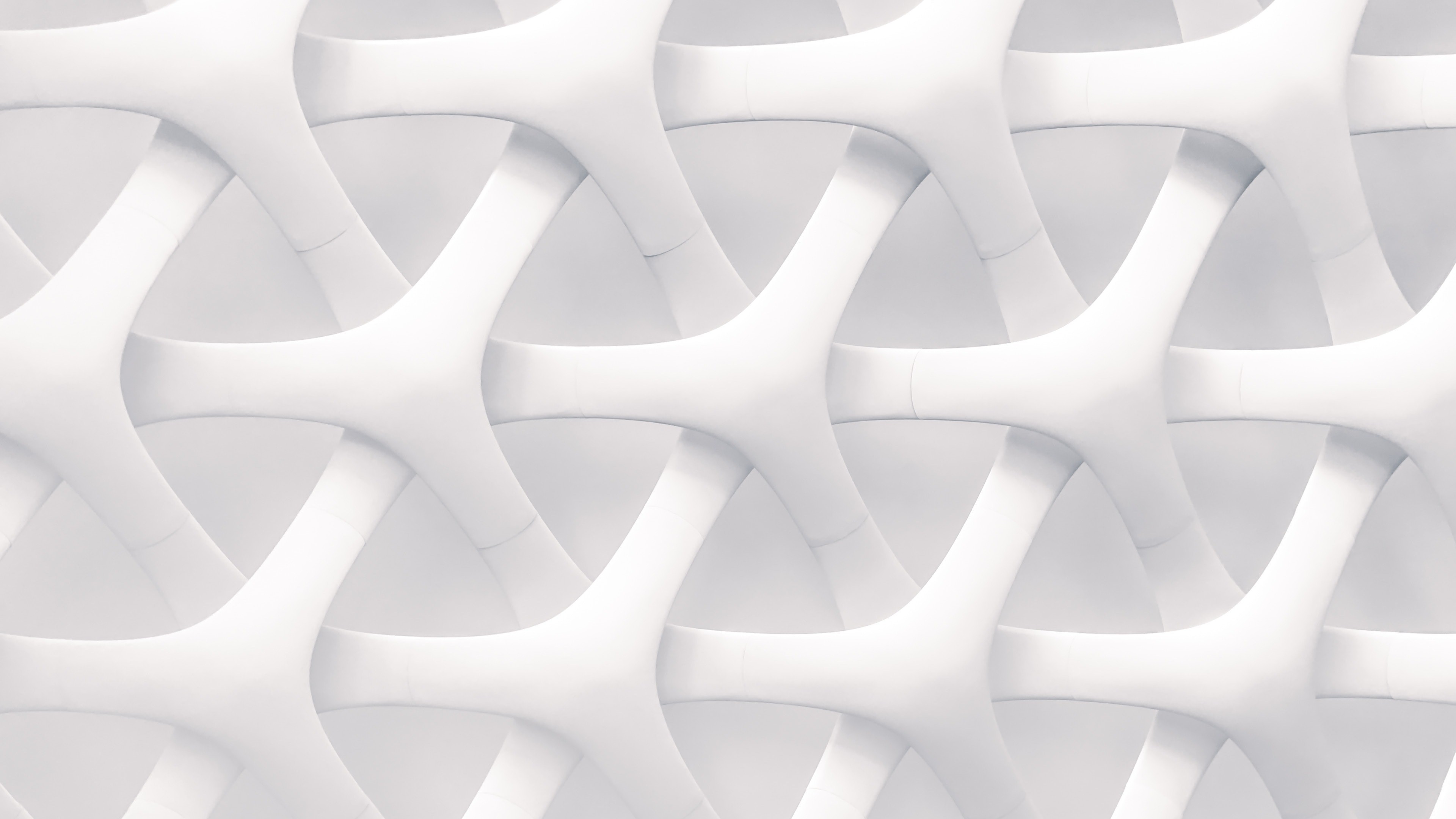 3840x2160 White Texture Pattern Abstract 4K Wallpaper