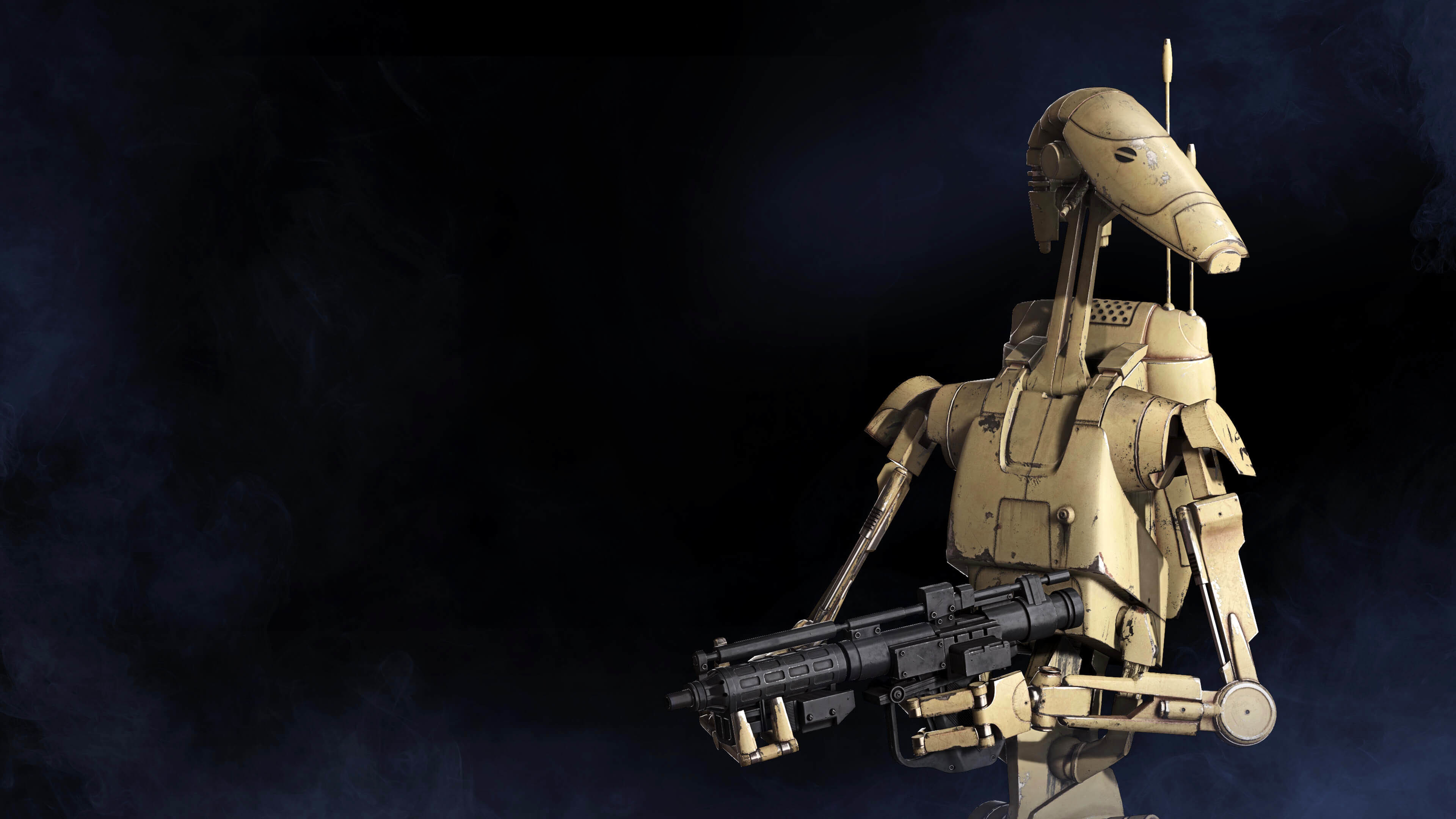 3840x2160 Star Wars: Battlefront II Battle droid  wallpaper