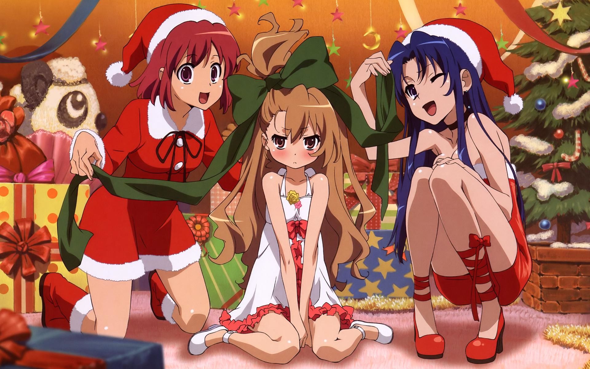 Anime Nichijou Christmas Special Episode GIF | GIFDB.com