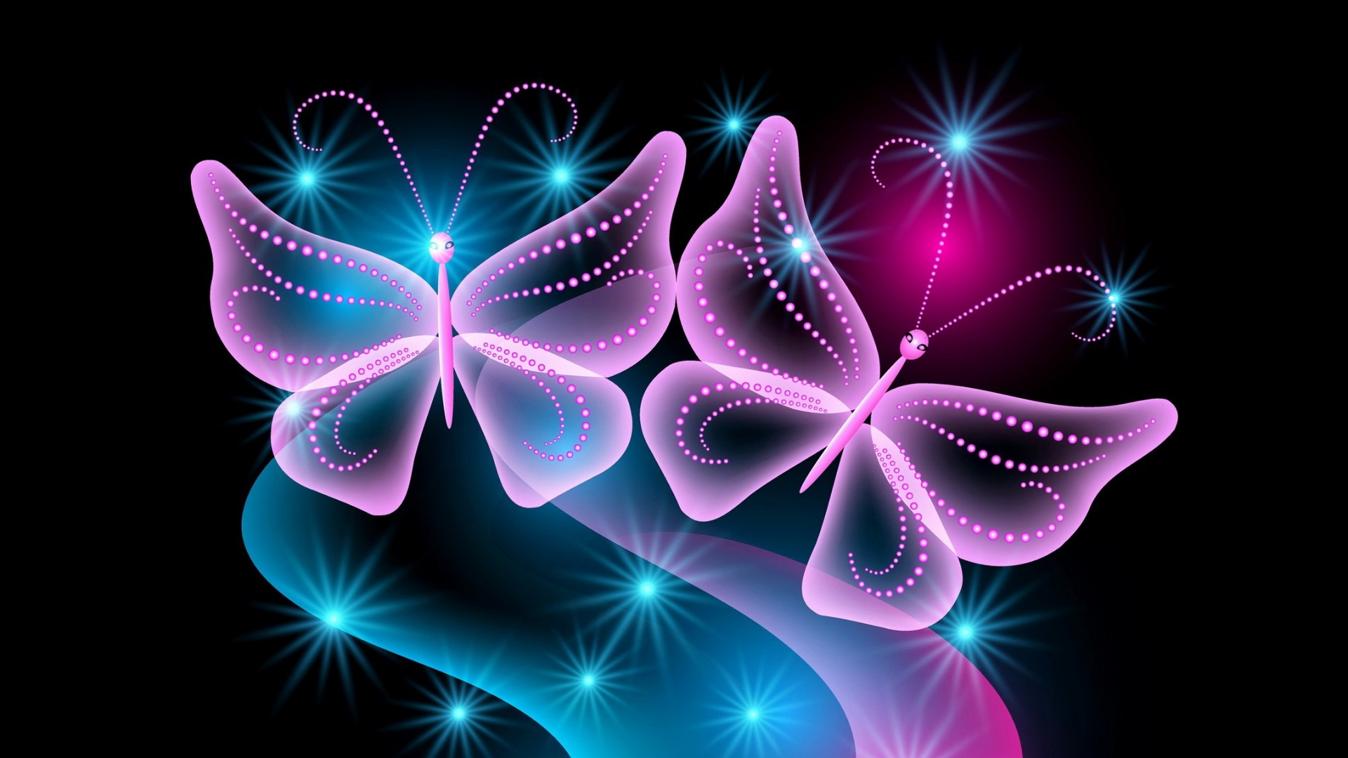 1920x1080 Art Abstract Butterfly Colorful .