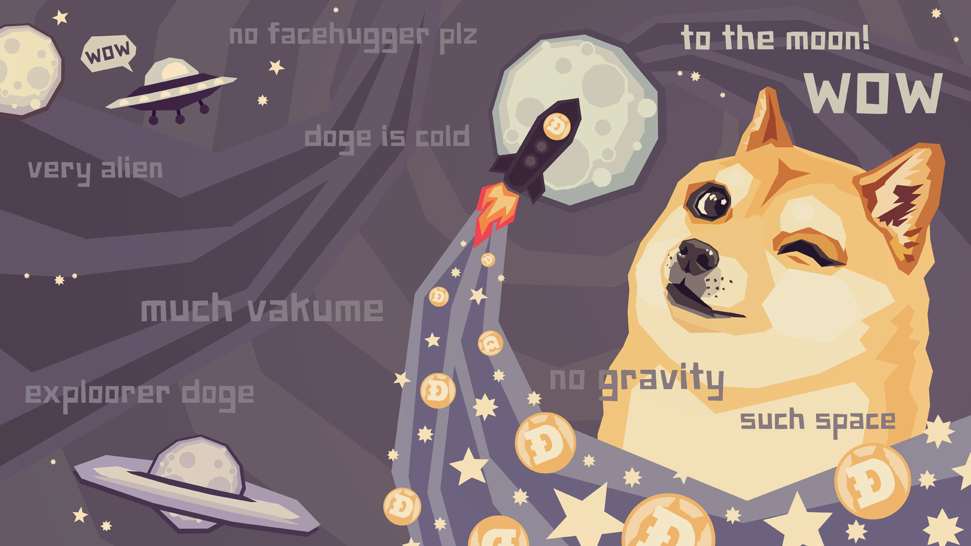 1920x1080 Doge Wallpaper To The