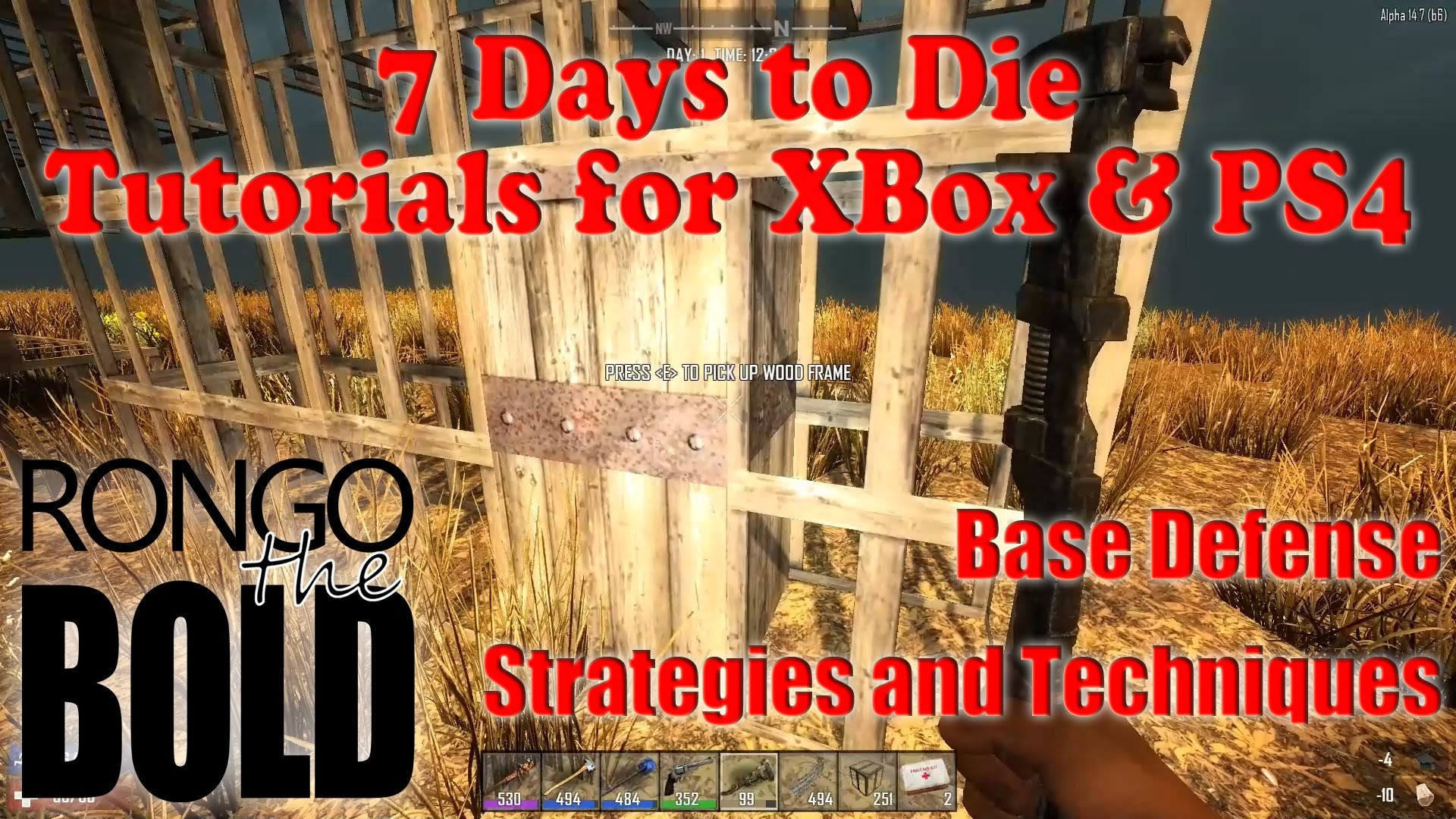 1920x1080 7 Days to Die Tutorial Series for PS4 & XBox One - Base Defense Strategies  - YouTube