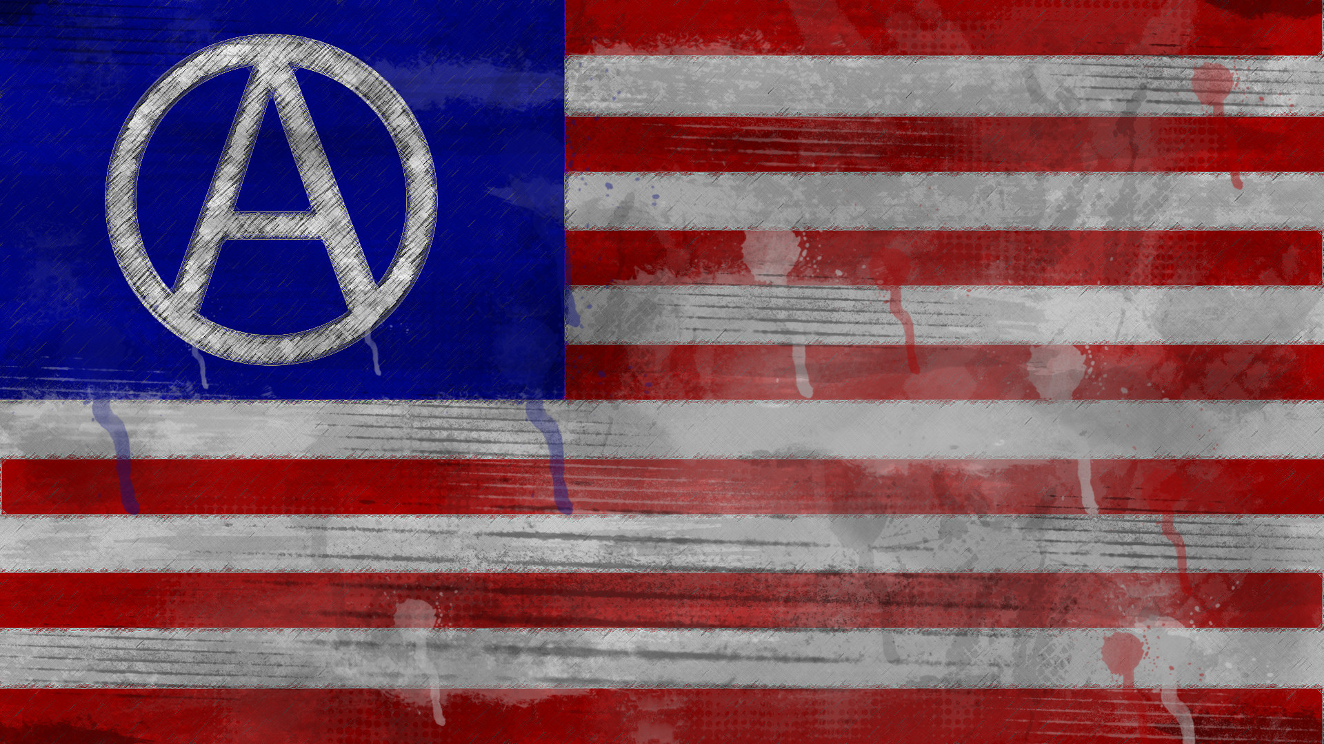 1920x1080 ... Anarchy Flag by The-Angry-Anarchist