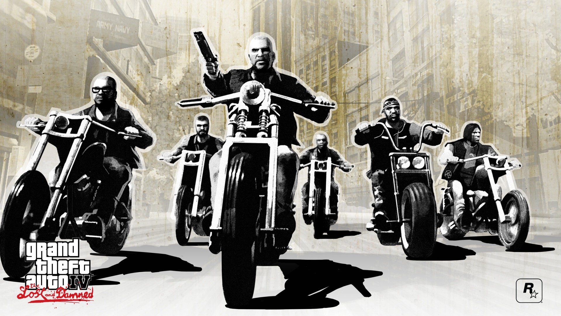 1920x1080 gta 4 lost and damned, grand theft auto 4 lost and damned, bikers