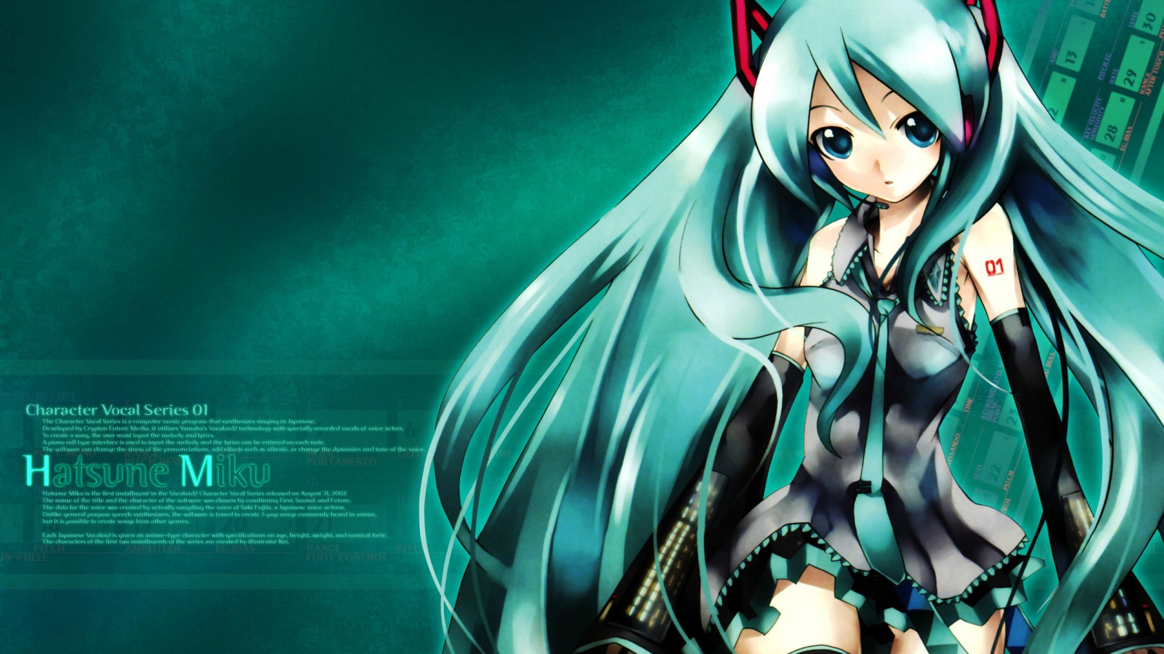 3840x2160 Awesome and Cool Miku Hatsune wallpaper available on Google Chrome theme  maker available on my account