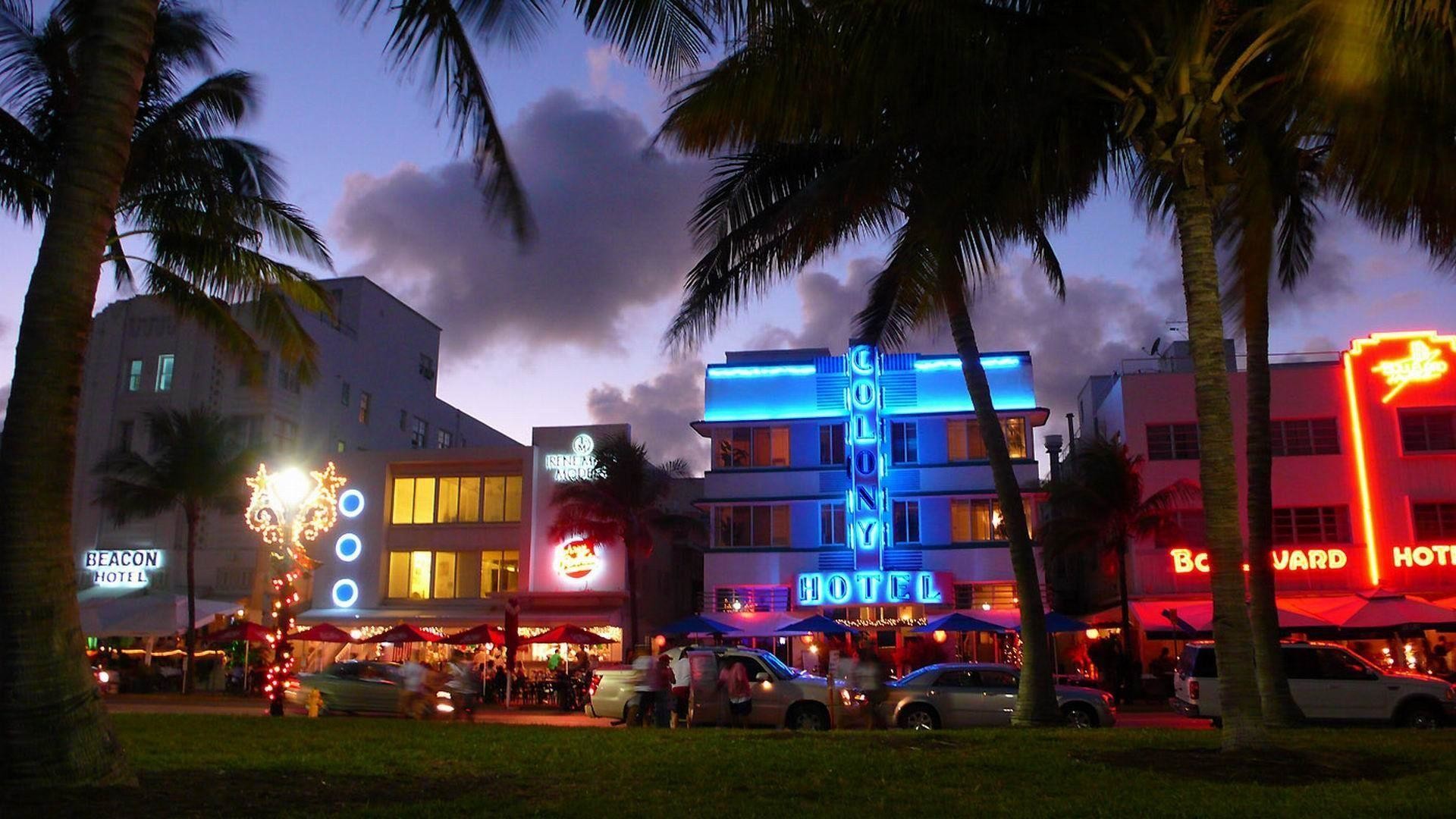 1920x1080 Miami South Beach Wallpapers - Wallpaper Cave