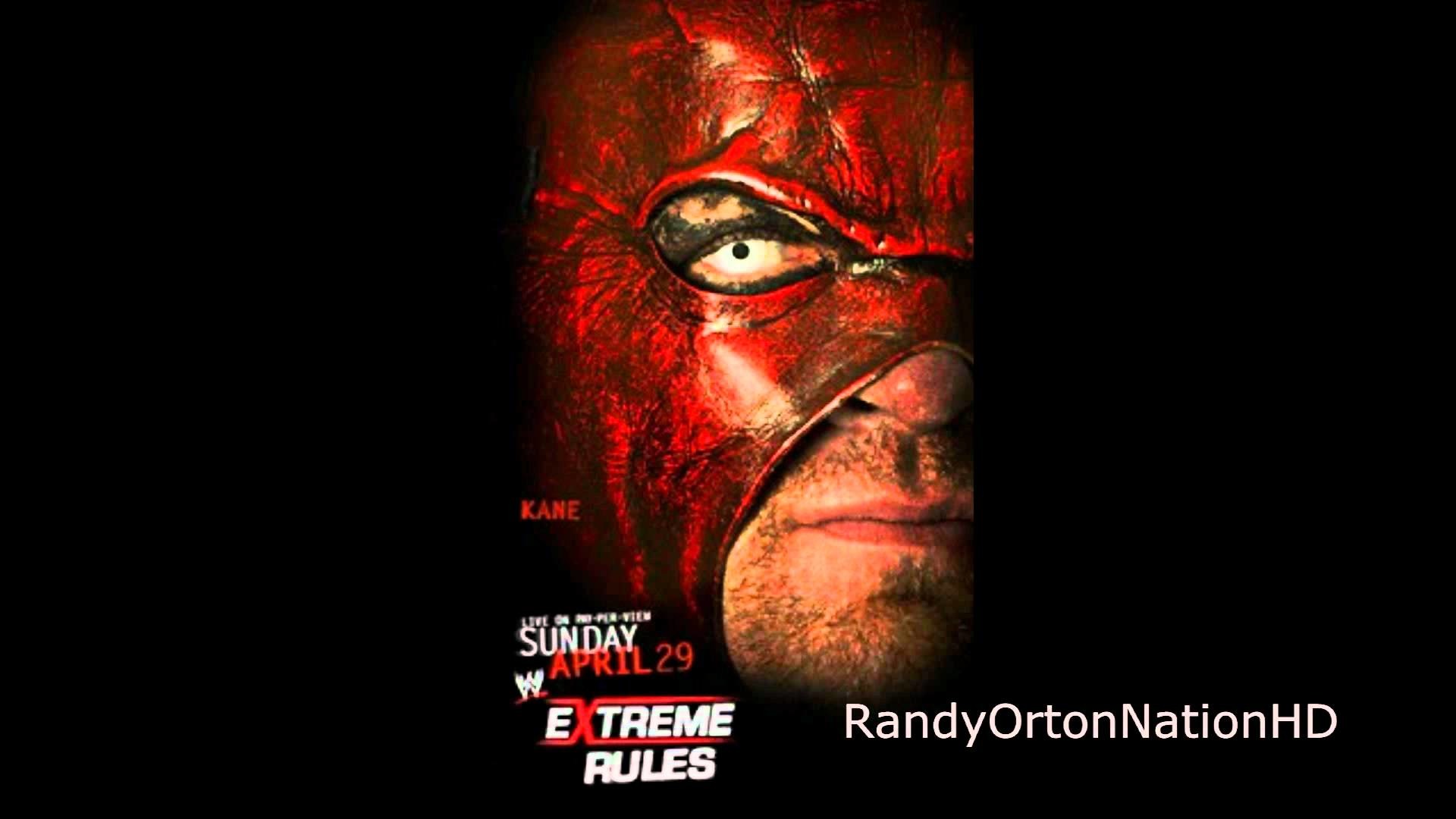 1920x1080 WWE Extreme Rules 2012 Official Poster (Ft: Masked Kane) (HD) - YouTube