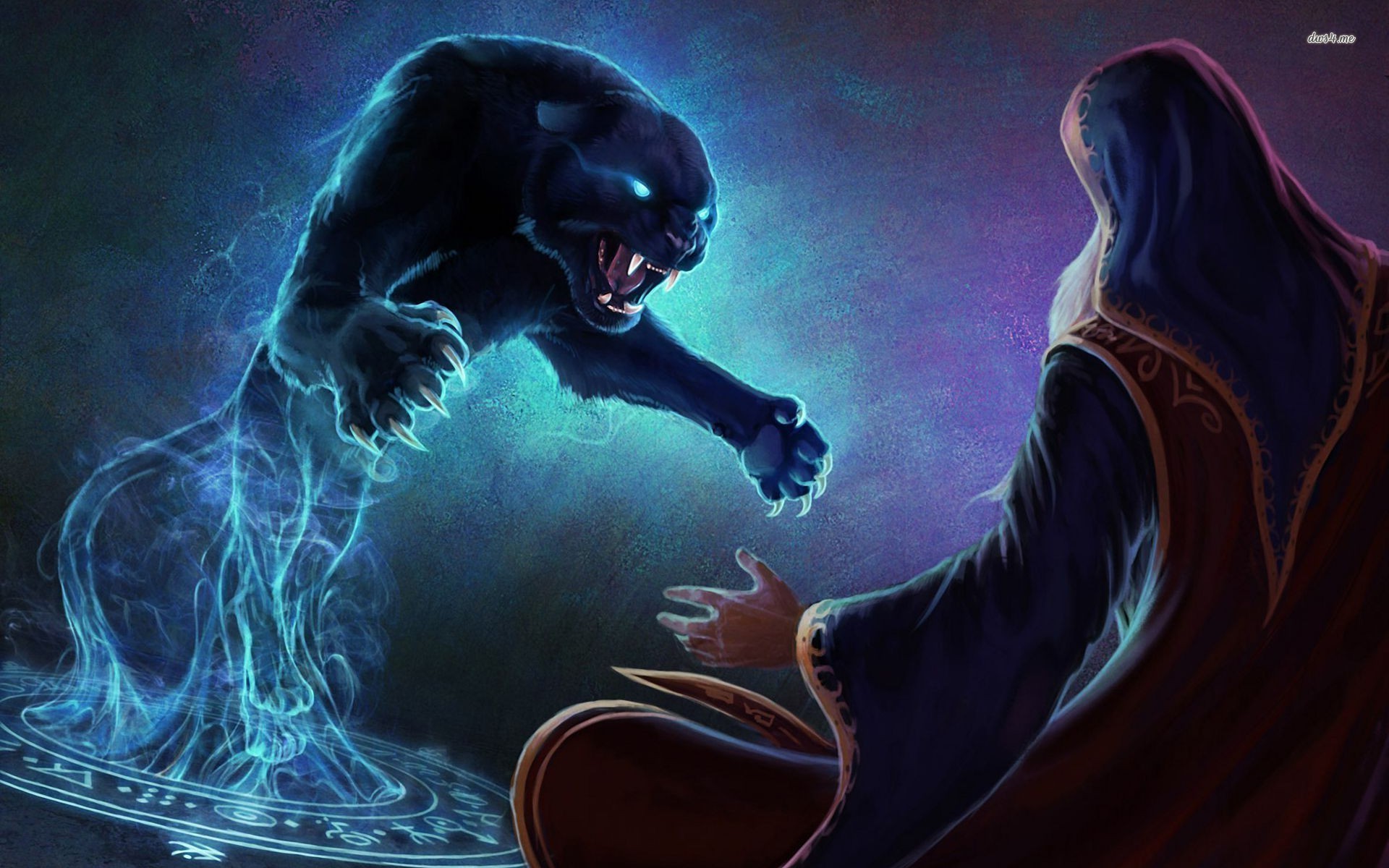 1920x1200 Fantasy - Tiere Panther Wallpaper