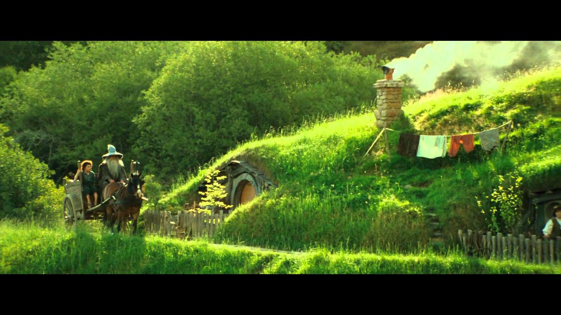 1920x1080 LOTR The Fellowship of the Ring - Extended Edition - The Shire