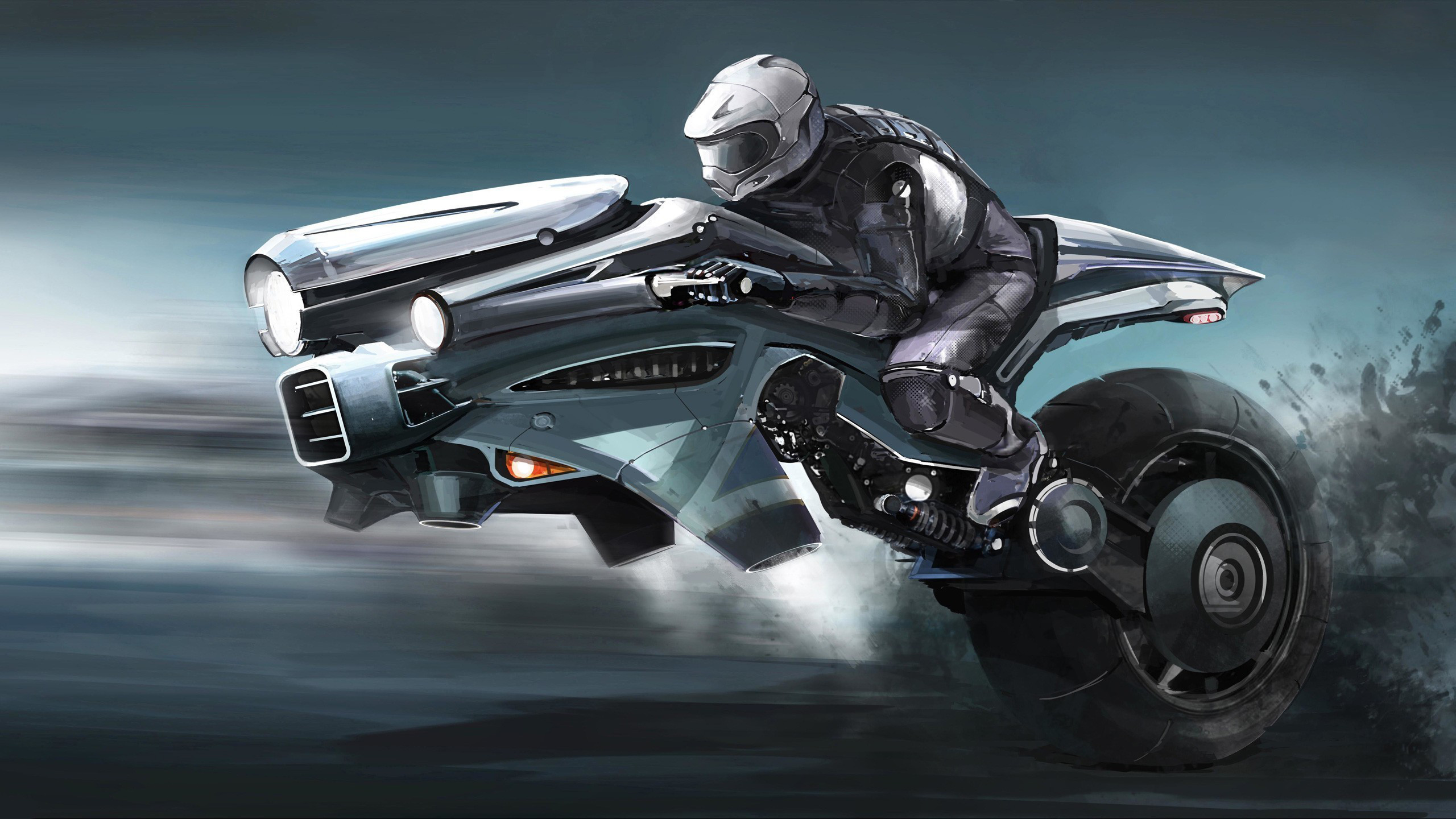 2560x1440 Sci Fi - Vehicle Motorcycle Wallpaper