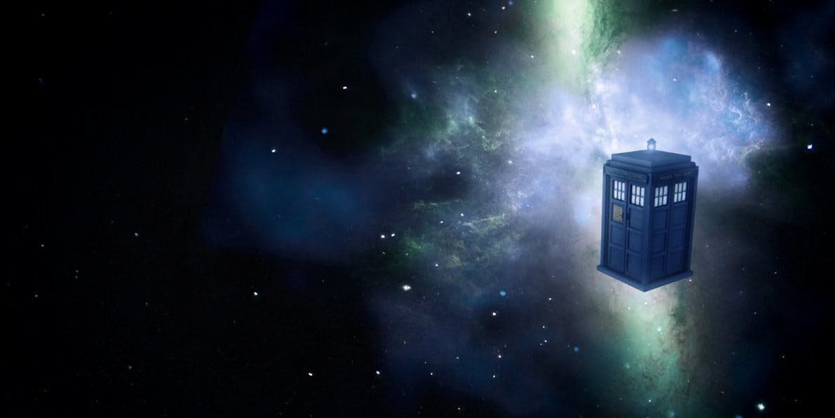 2382x1192 The Tardis in 'Doctor Who' Can Be Explained as a Bubble of Space-Time