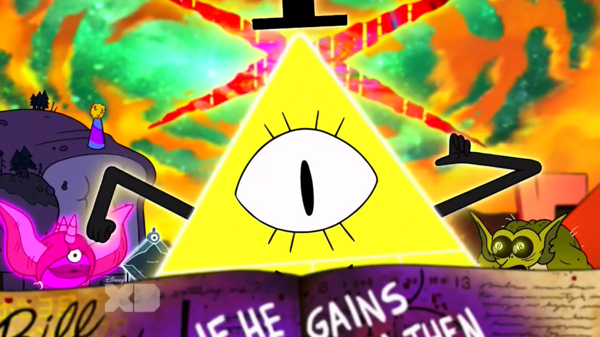 1920x1080 Bill Cipher: Transformed/Active (gained physical form. At the Fearamid)