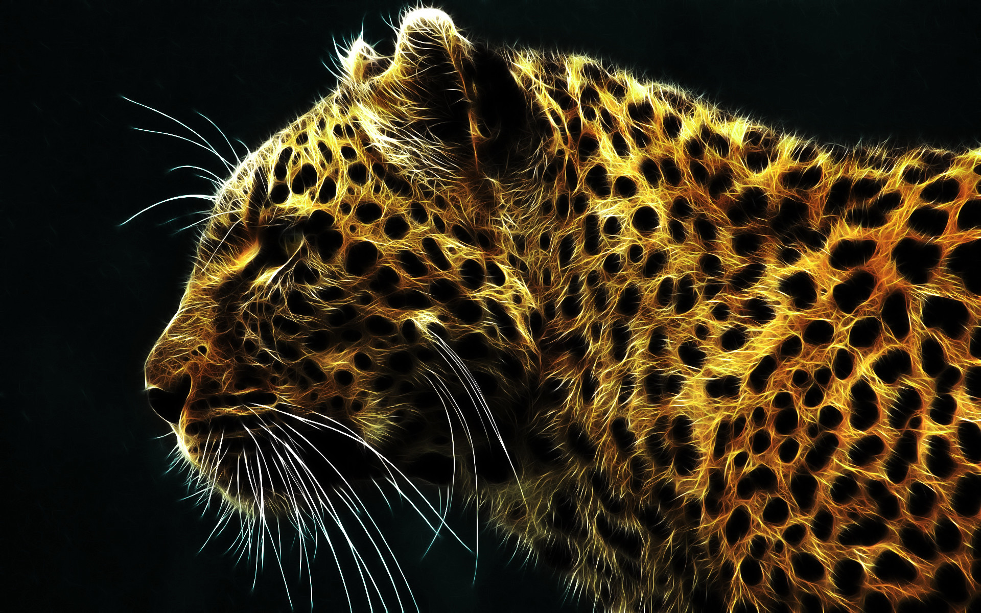1920x1200 Animal - Leopard predator (Animal) Animal Big Cat Wallpaper