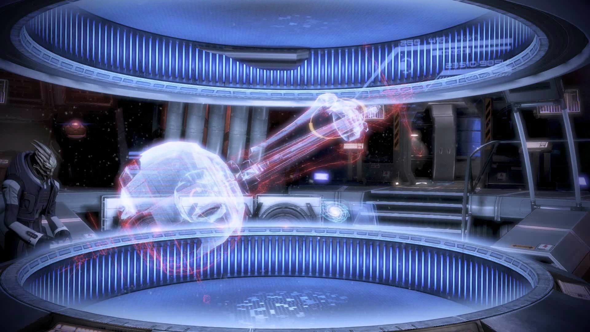 1920x1080 Mass Effect 3 The Crucible Hologram Dreamscene Video Wallpaper