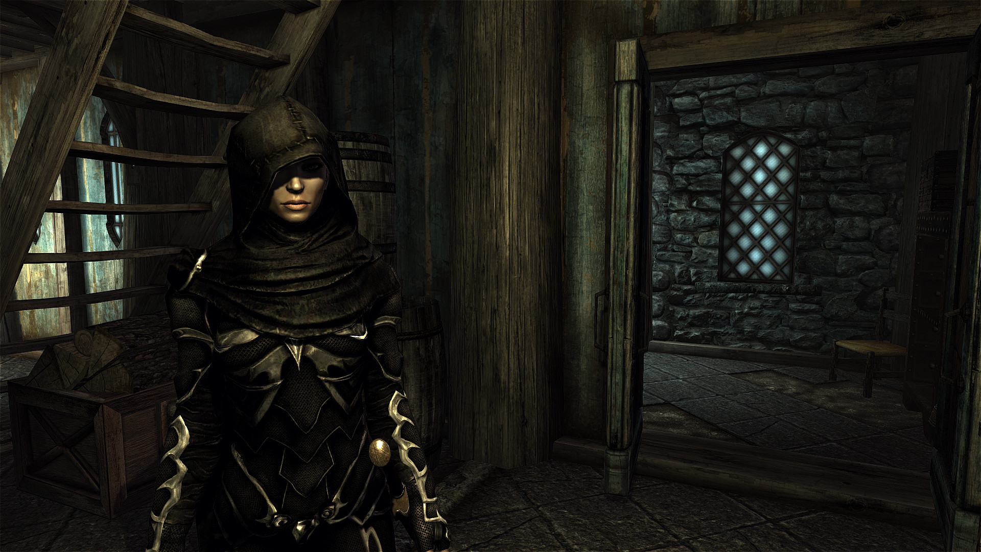 1920x1080 The Elder Scrolls Skyrim Review Screenshot 2 Female Assassin