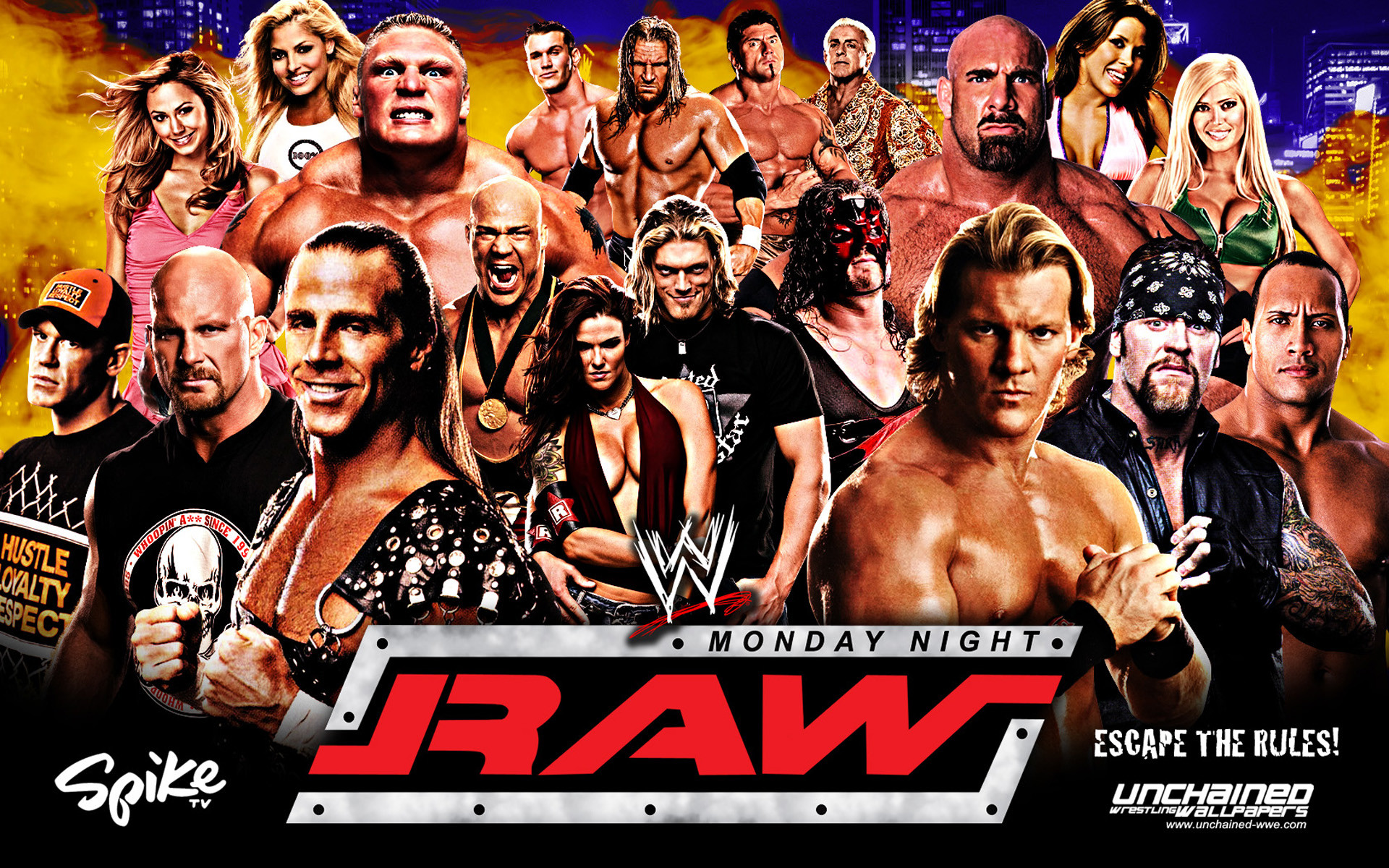 1920x1200 ... WWE Raw ...