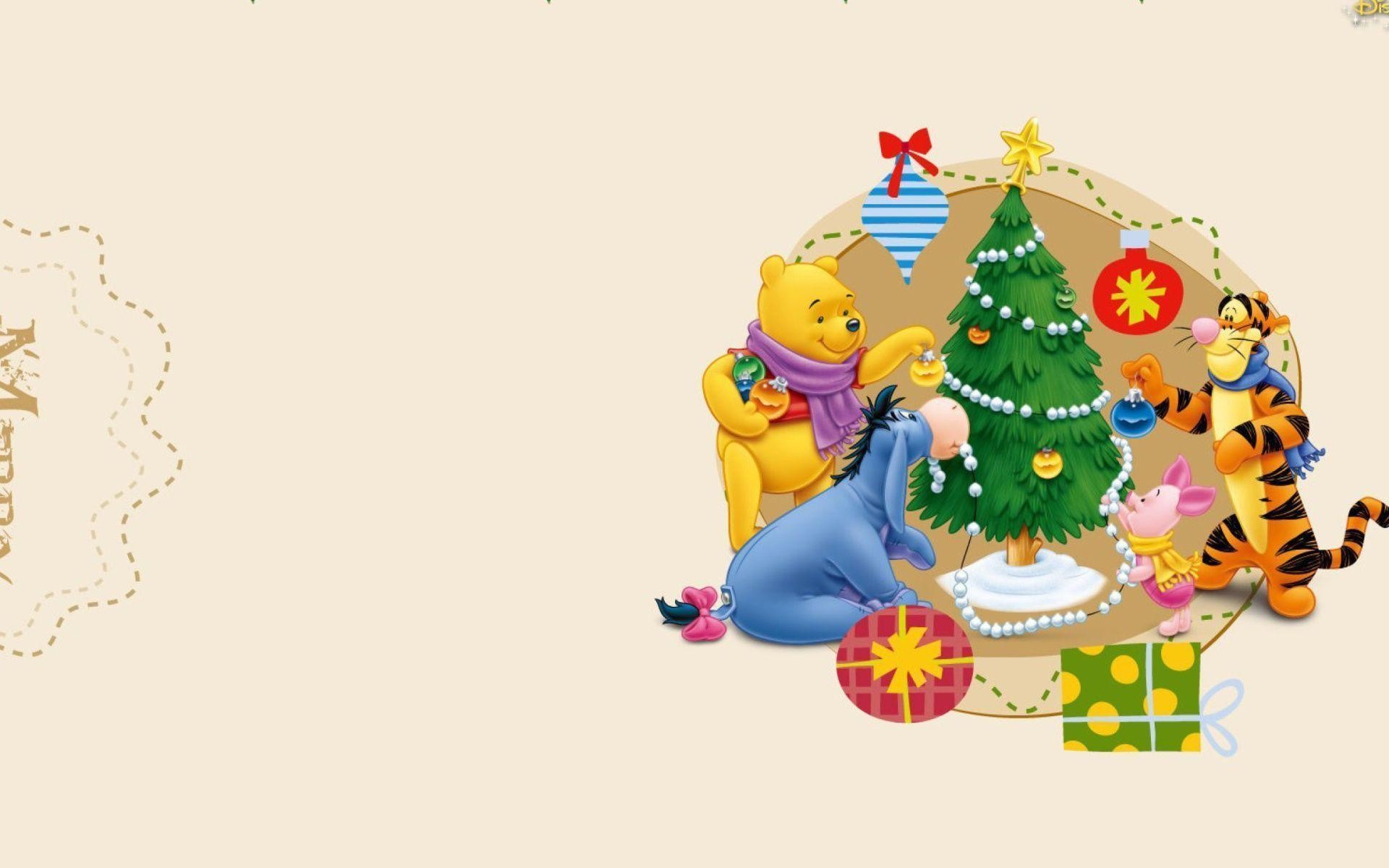 1920x1200 Winnie The Pooh Christmas Wallpapers - Wallpaper Cave