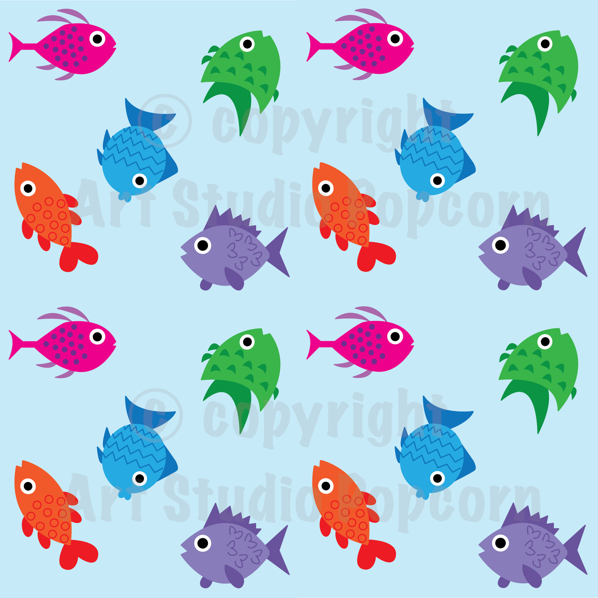 2000x2002 no.483 Lovely fish background