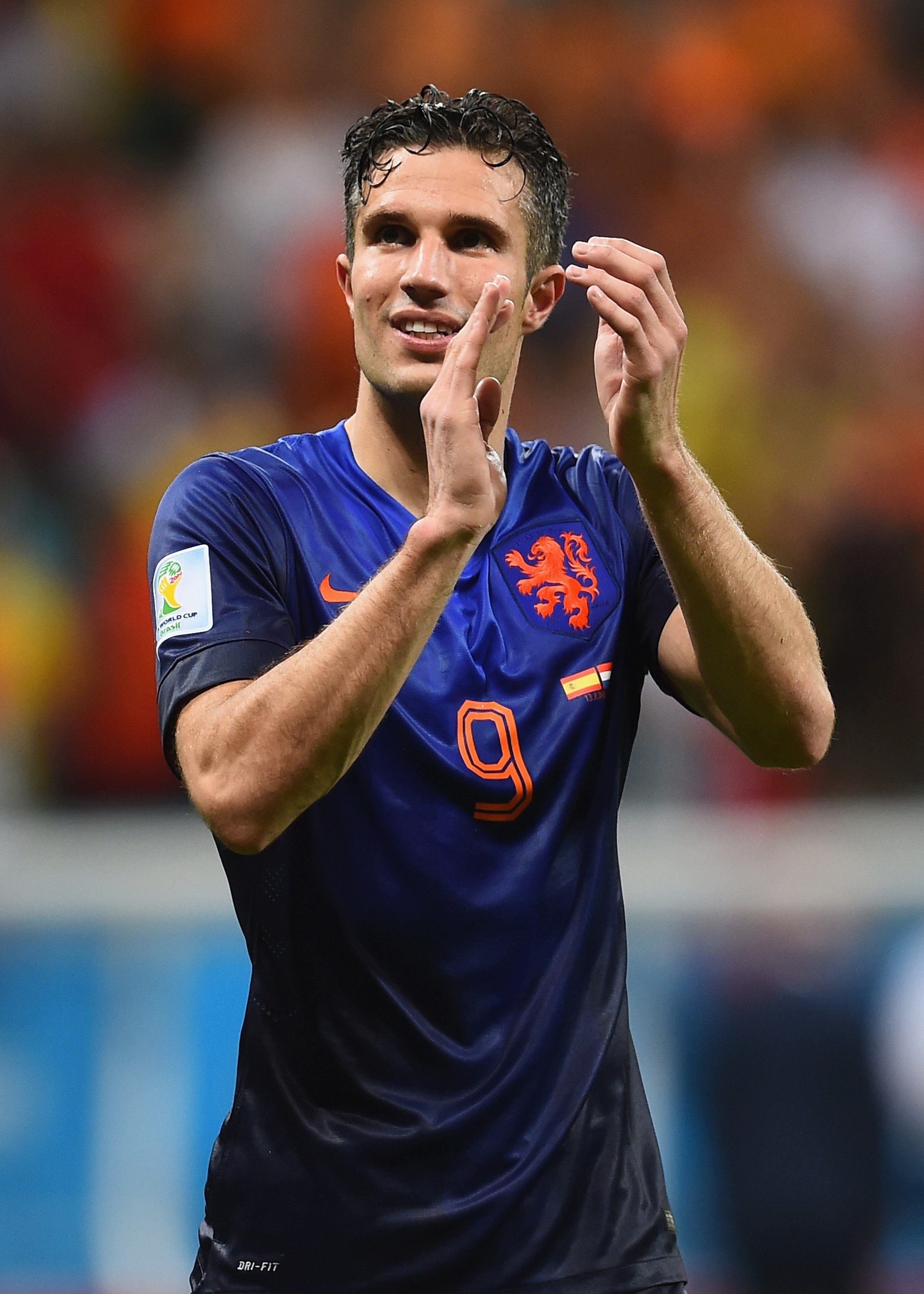 2143x3000 Robin van Persie of Netherlands against Spain in the 2014 World Cup