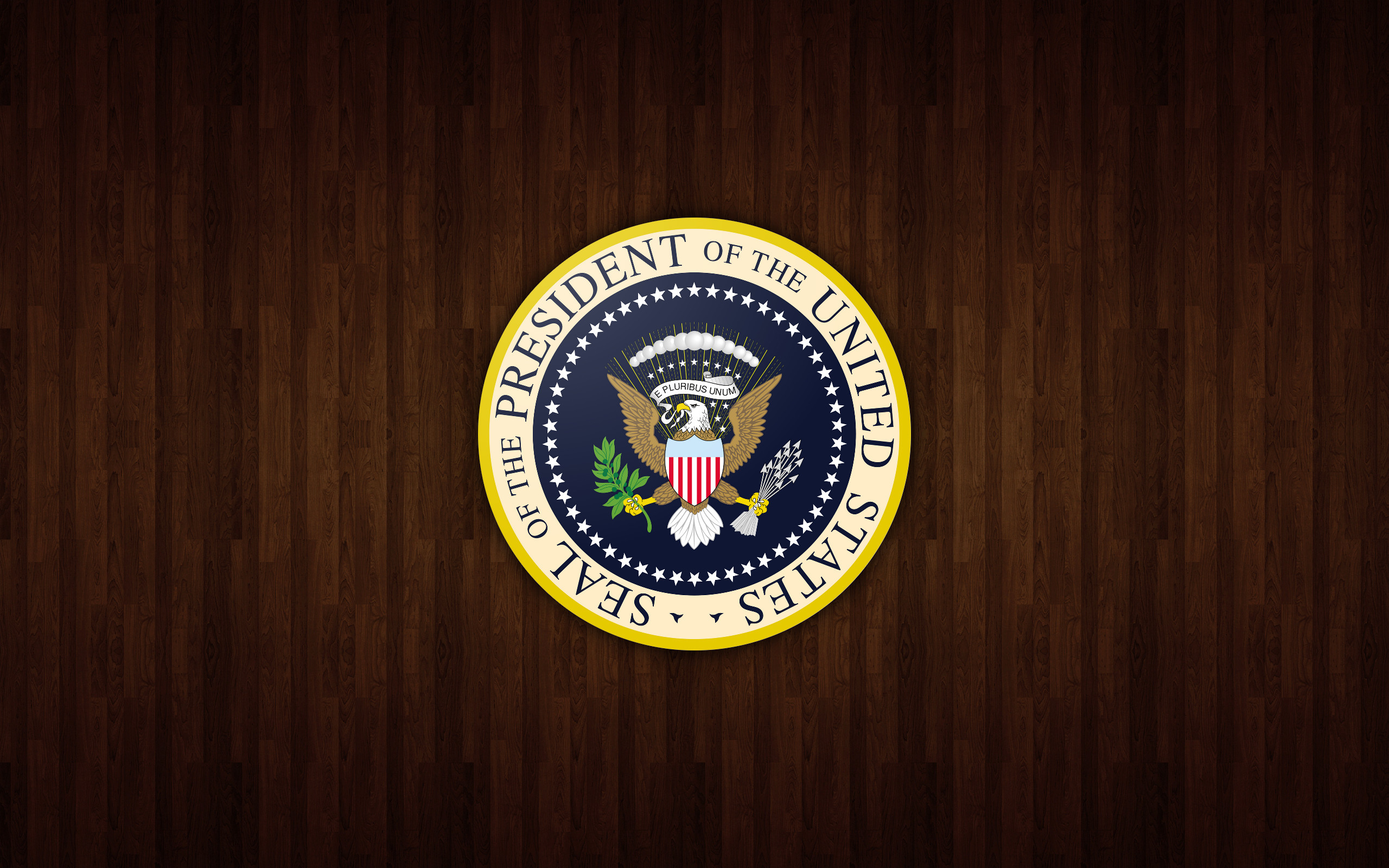 2560x1600 U.S. Presidents Logo