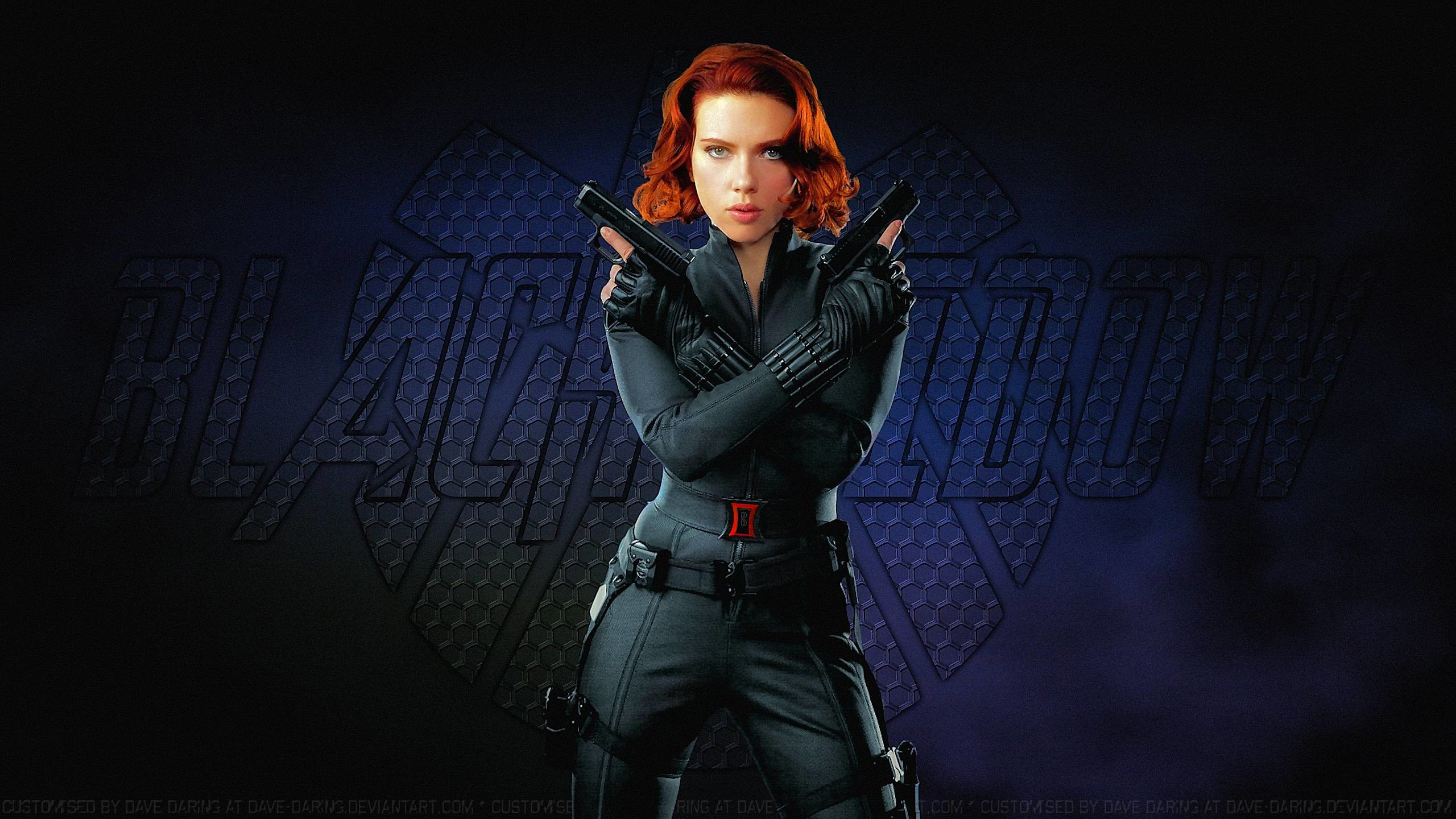 2560x1440 ... Scarlett Johansson Black Widow XXIII by Dave-Daring