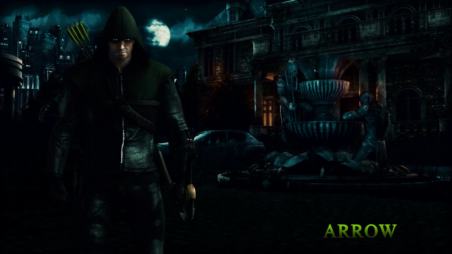 1920x1080 In the 5th wallpaper is Arrow from Injustice: Gods Among Us