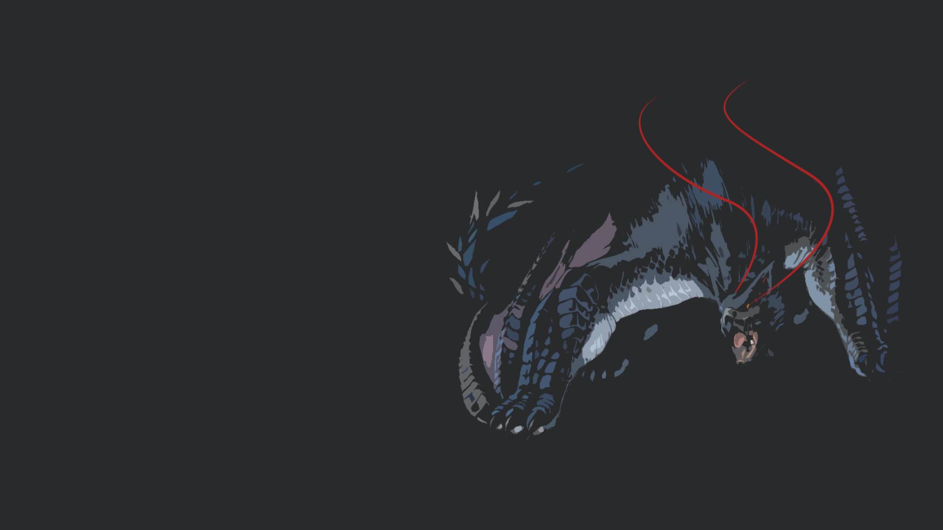 1920x1080 Here's my attempt at Nargacuga.