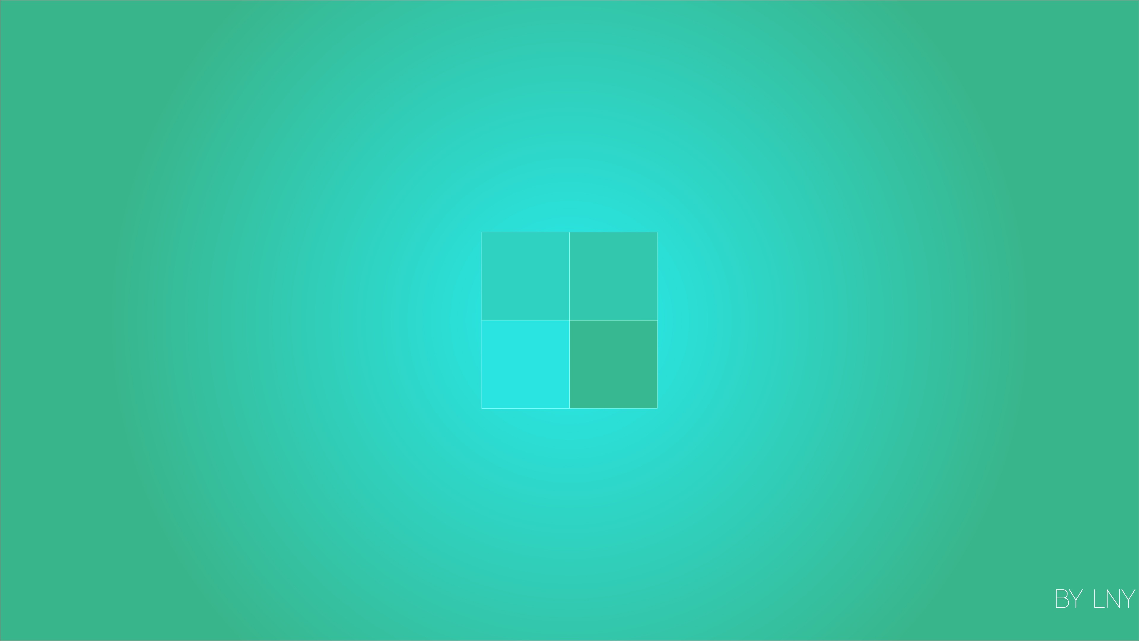 3839x2160 ... Simple Cyan | Turquoise 4k background Wallpaper by lenneyy