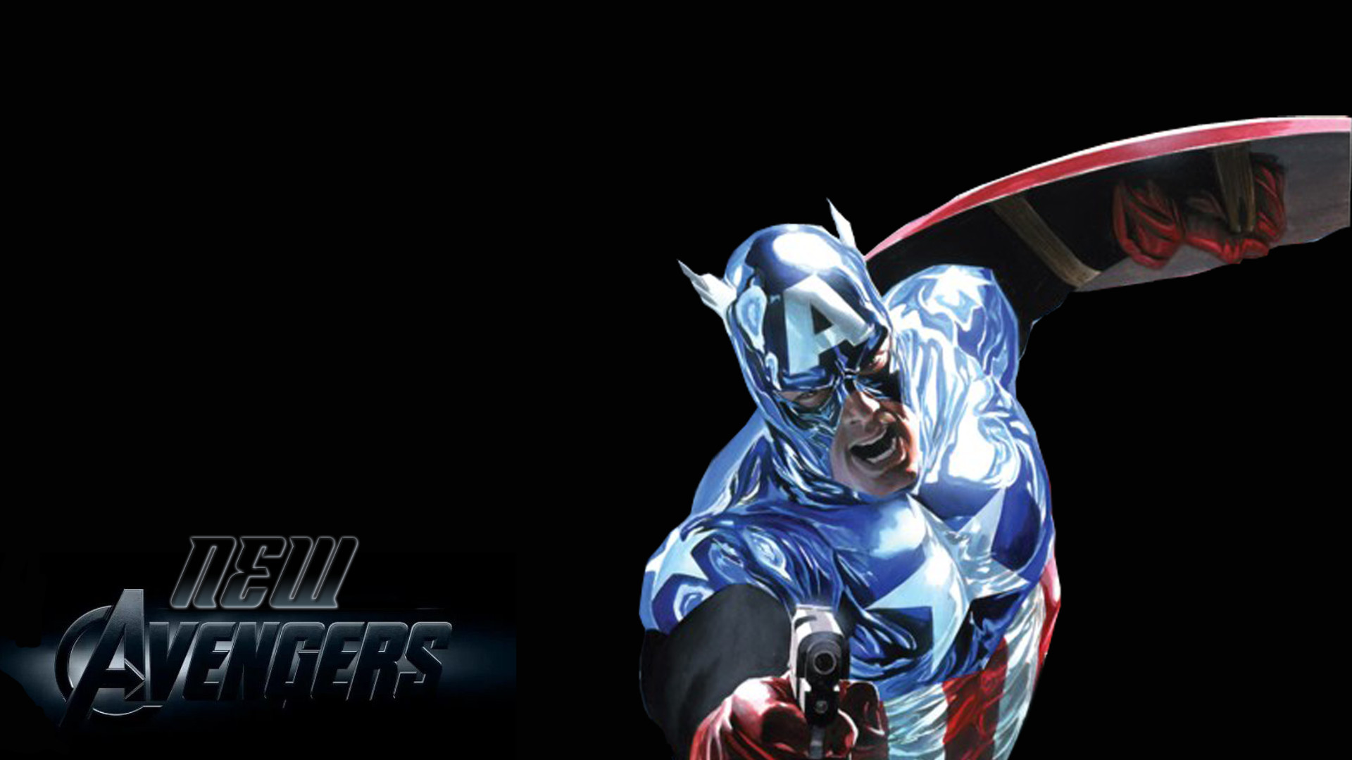 1920x1080 New Avengers – Captain America HD Wallpaper. Â« Â»