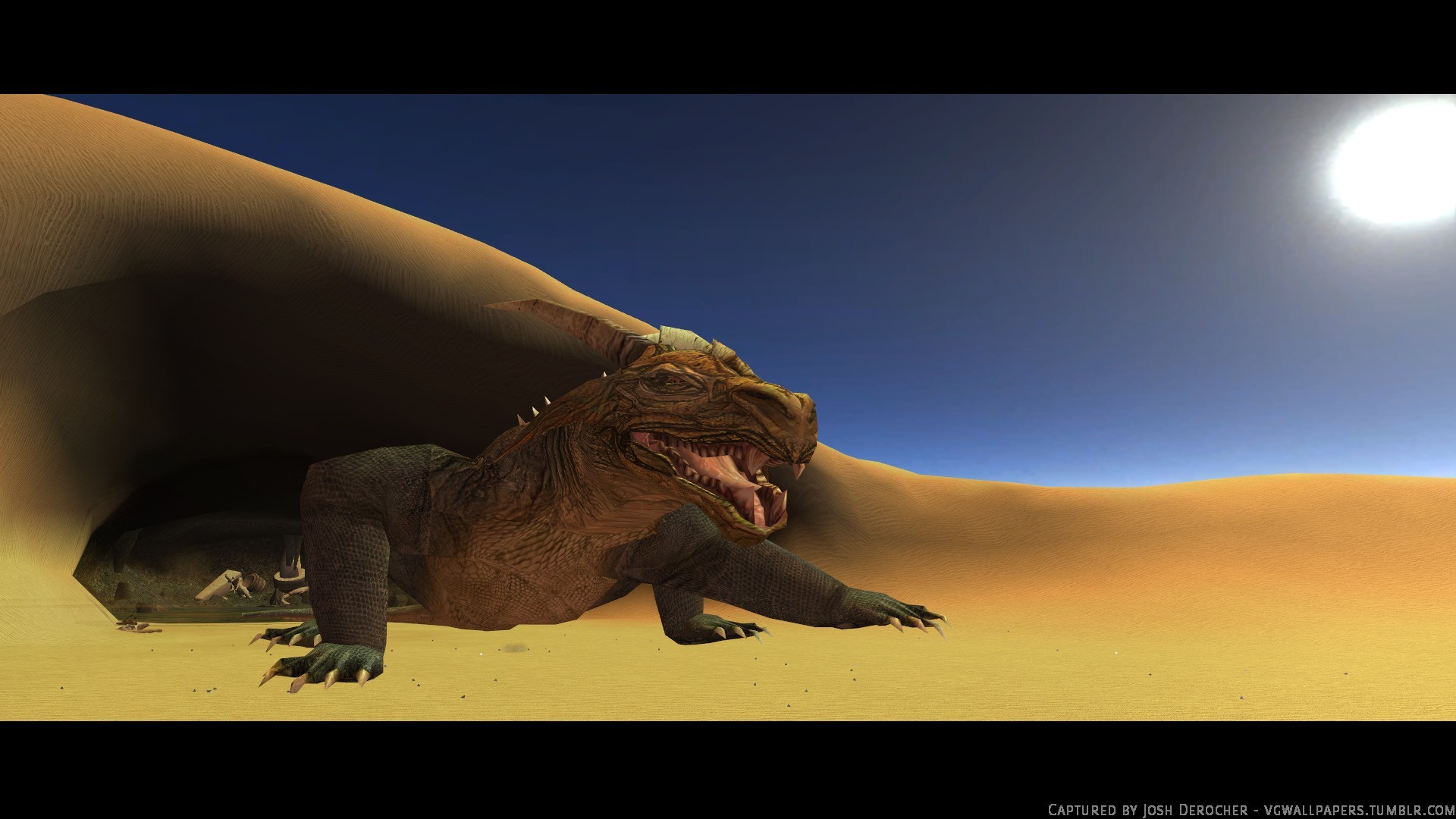1920x1080 Krayt Dragons - a screenshot from Star Wars: Knights of the Old Republic.  Click